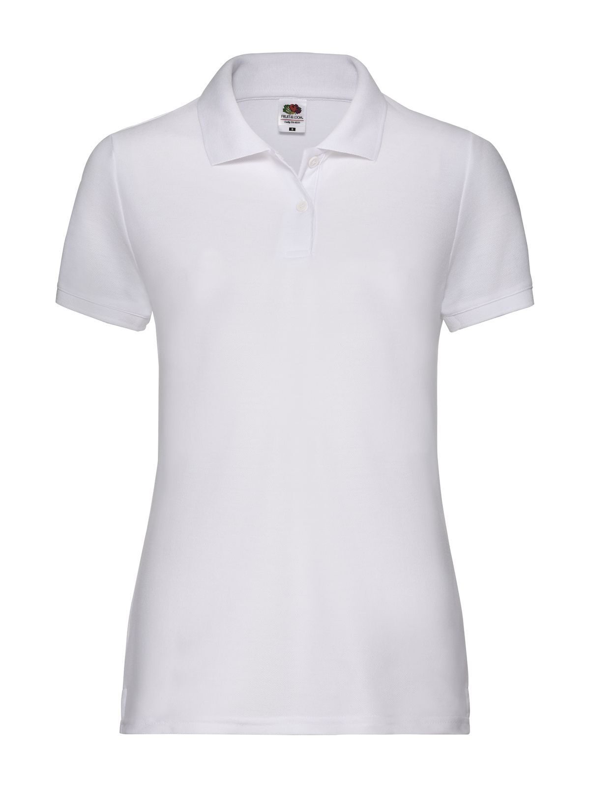 Damen-Polohemd 65/35 - 30 - Weiß