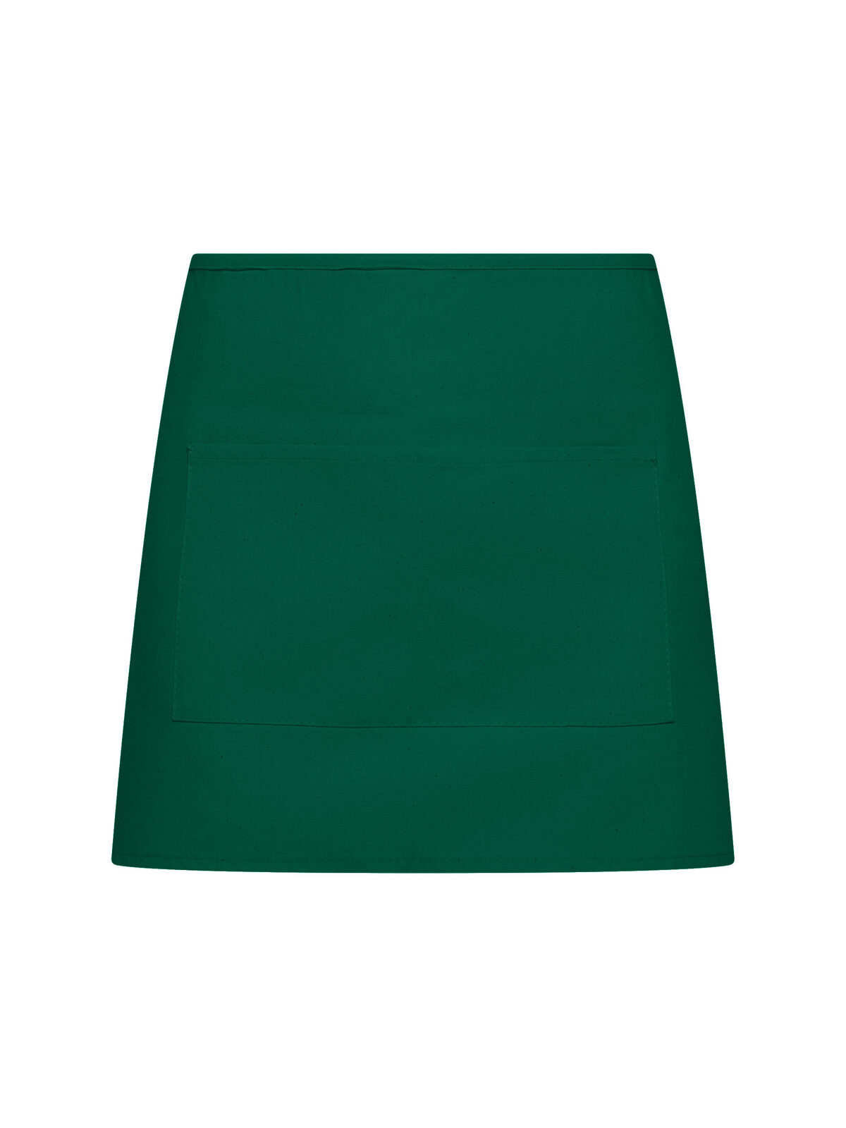 Einfache Halbschürze mit Tasche - BG - BG – Flaschengrün
