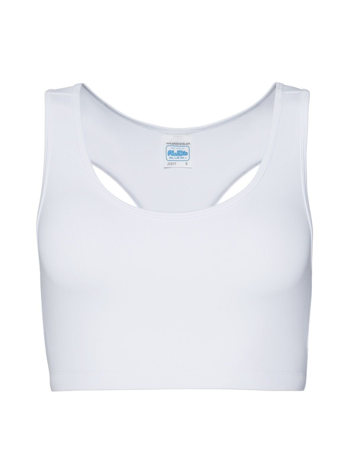 Cooles Damen-Sport-Crop-Top - ARW - ARCTIC WHITE