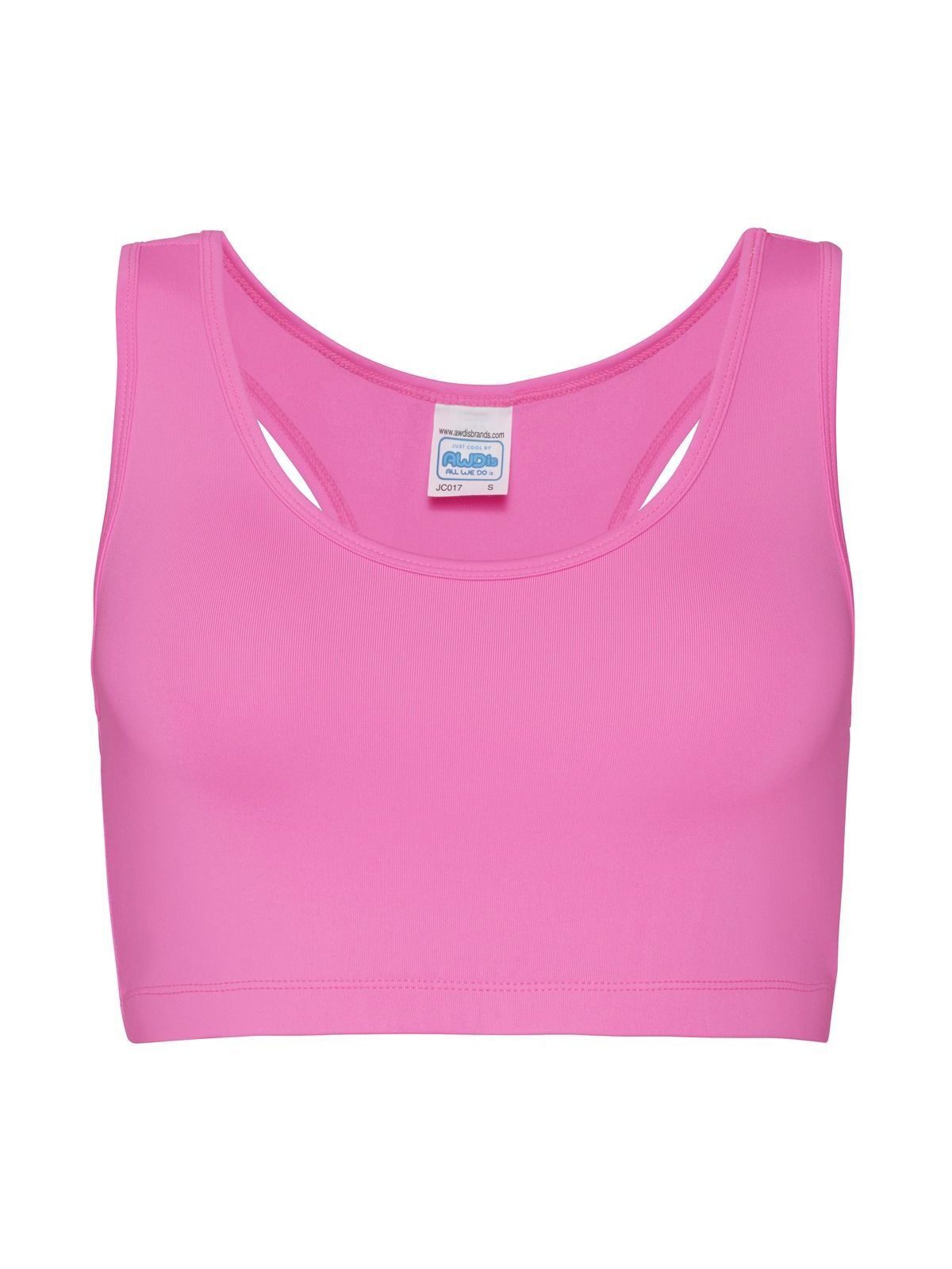 Cooles Damen-Sport-Crop-Top - EPK - ELEKTRISCHES PINK