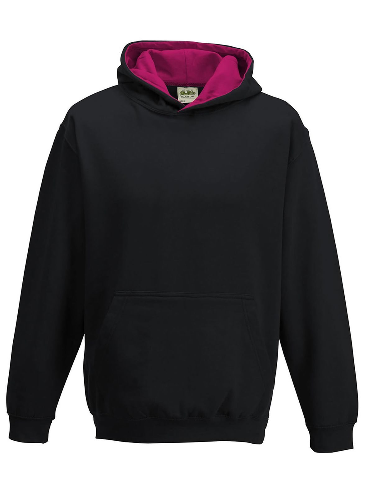 College-Hoodie für Kinder - JBLHPK - Tiefschwarz/Pink
