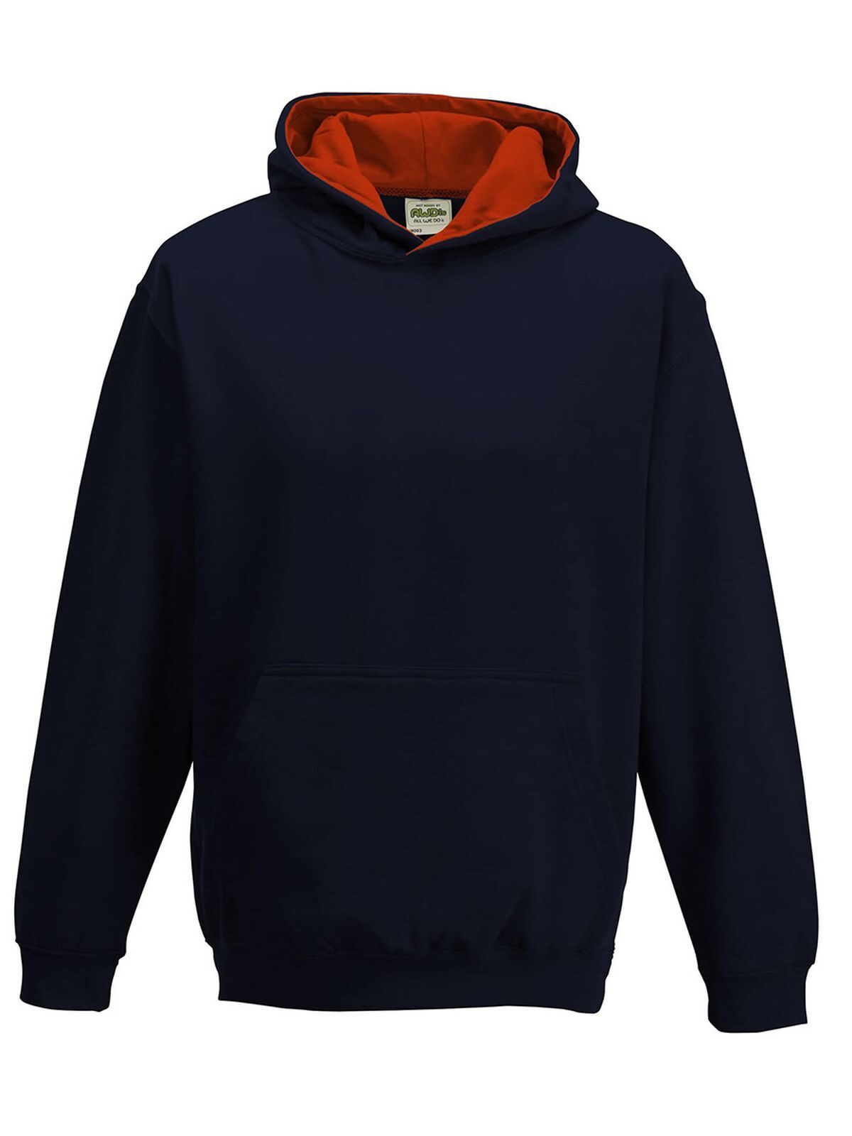 College-Hoodie für Kinder - NFNFIR - NFNFIR – Neues Französisch-Marineblau/Feuerrot