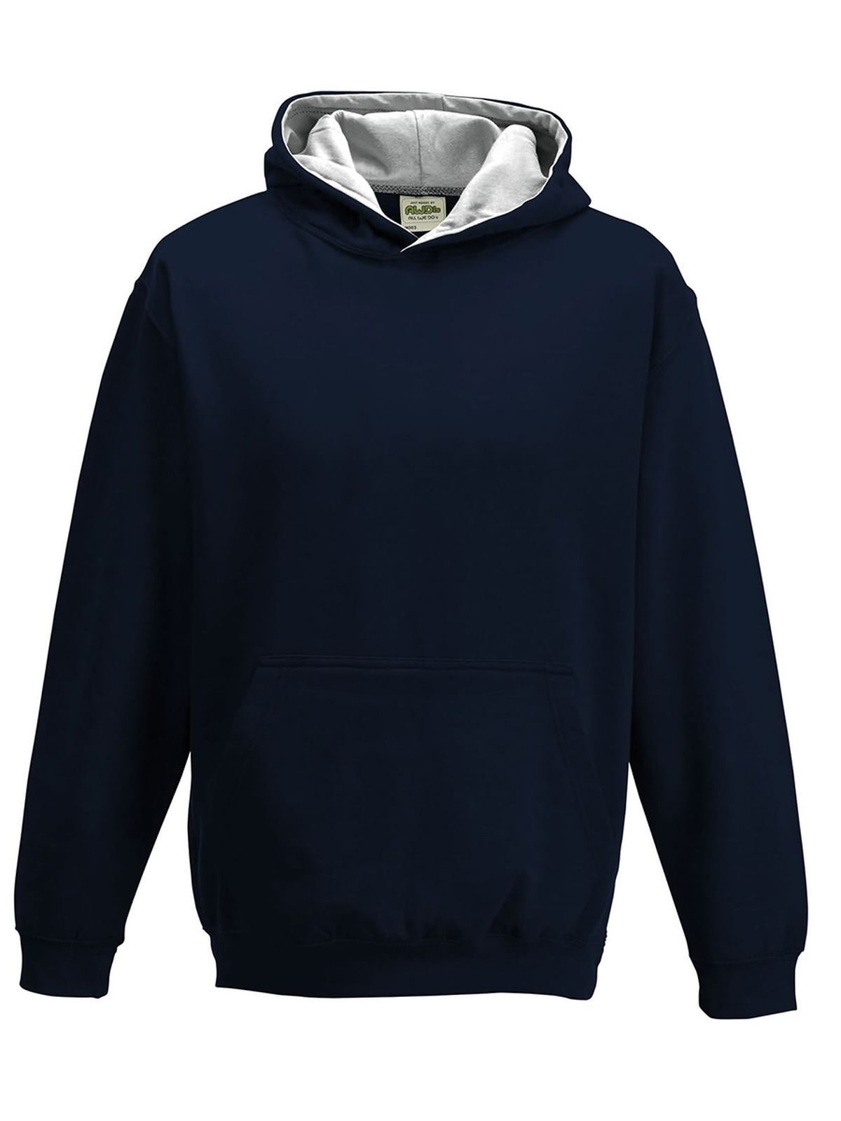 College-Hoodie für Kinder - NFNHGR - NEUES FRANZÖSISCH MARINEBLAU/HEATHER GRAY