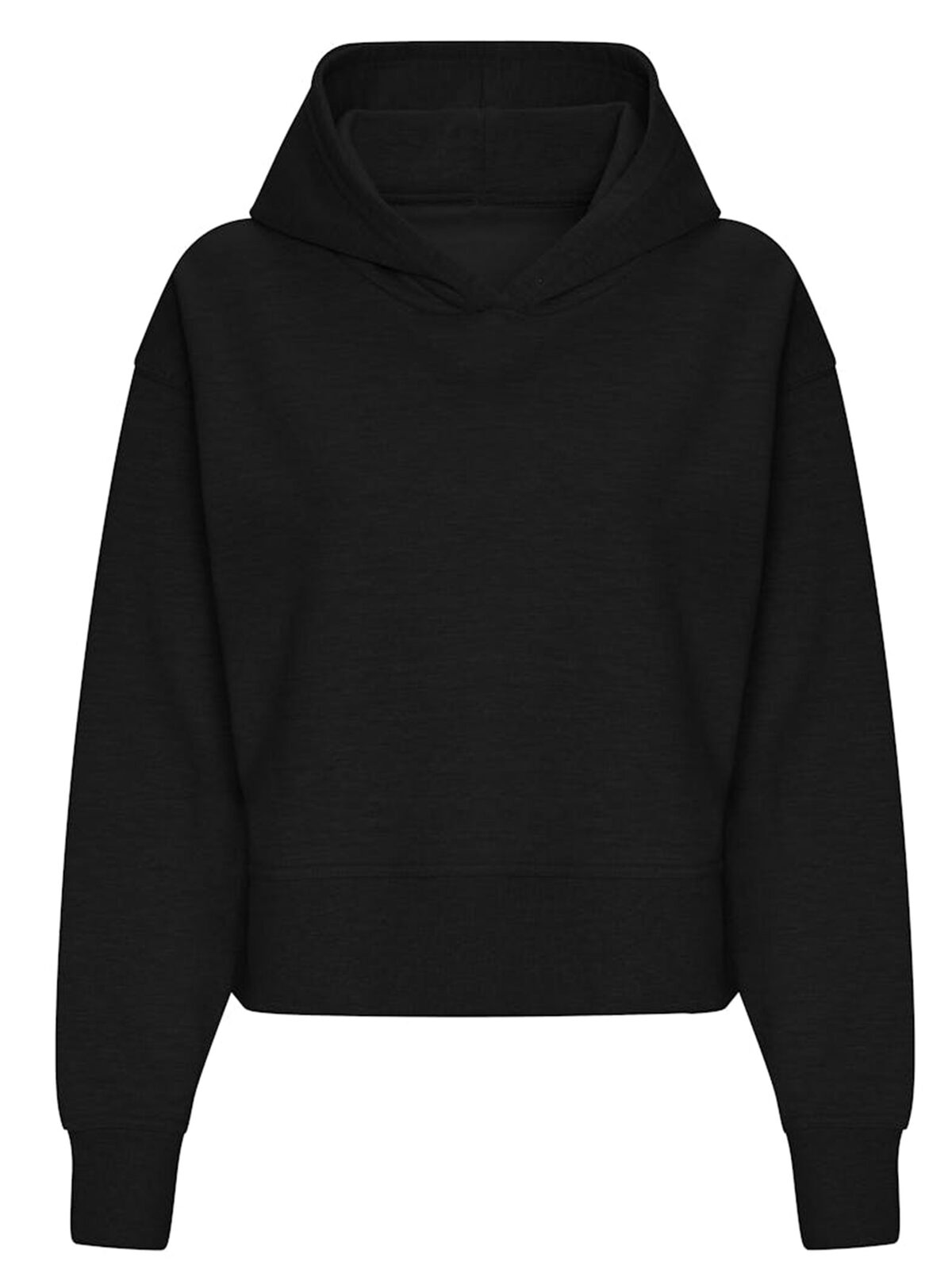 Lässiger Damen-Hoodie - DBK - DBK – TIEFSCHWARZ