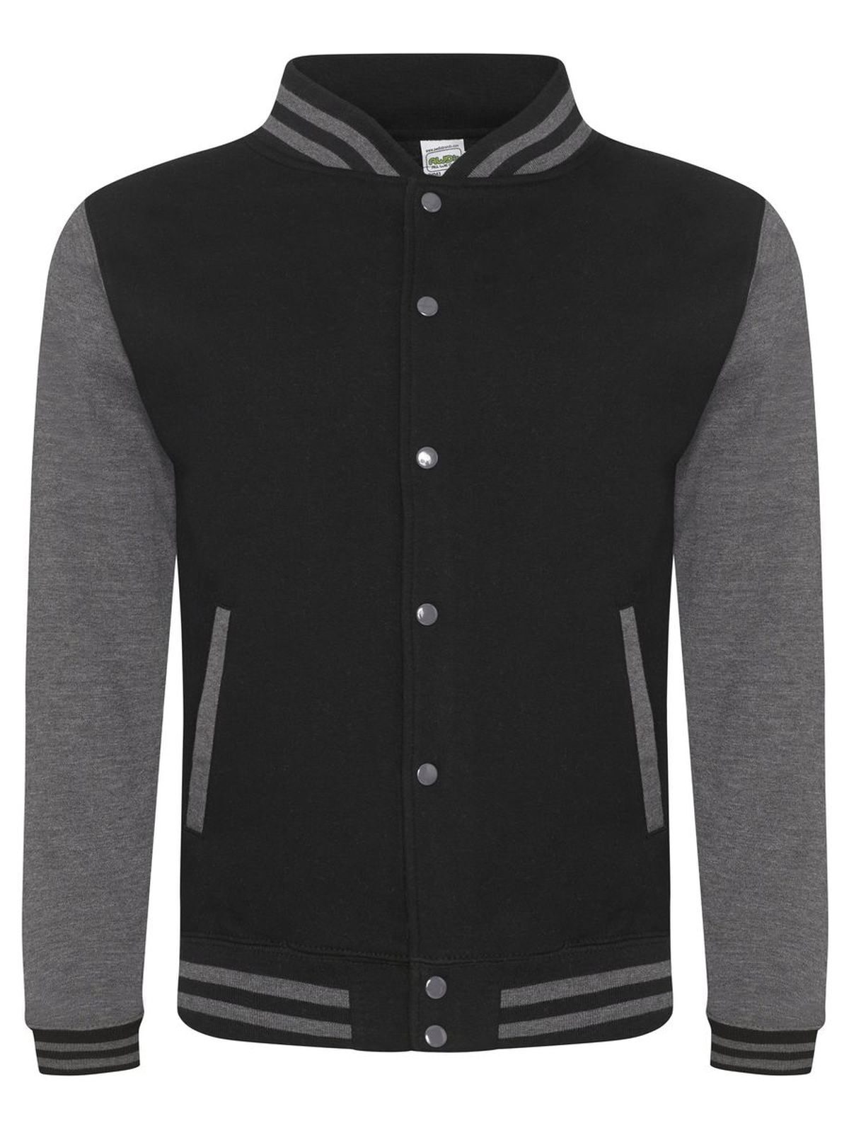 Collegejacke - JBL/CHA – Tiefschwarz/Anthrazit