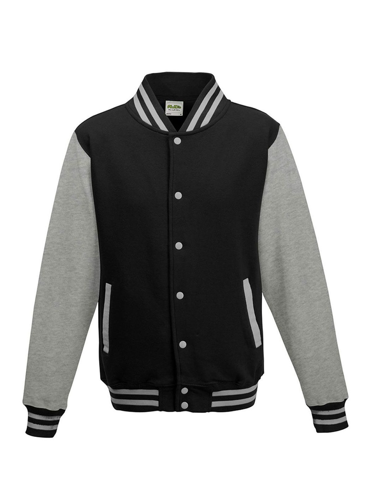 Collegejacke - JBLHGR - Tiefschwarz/Heather Gray
