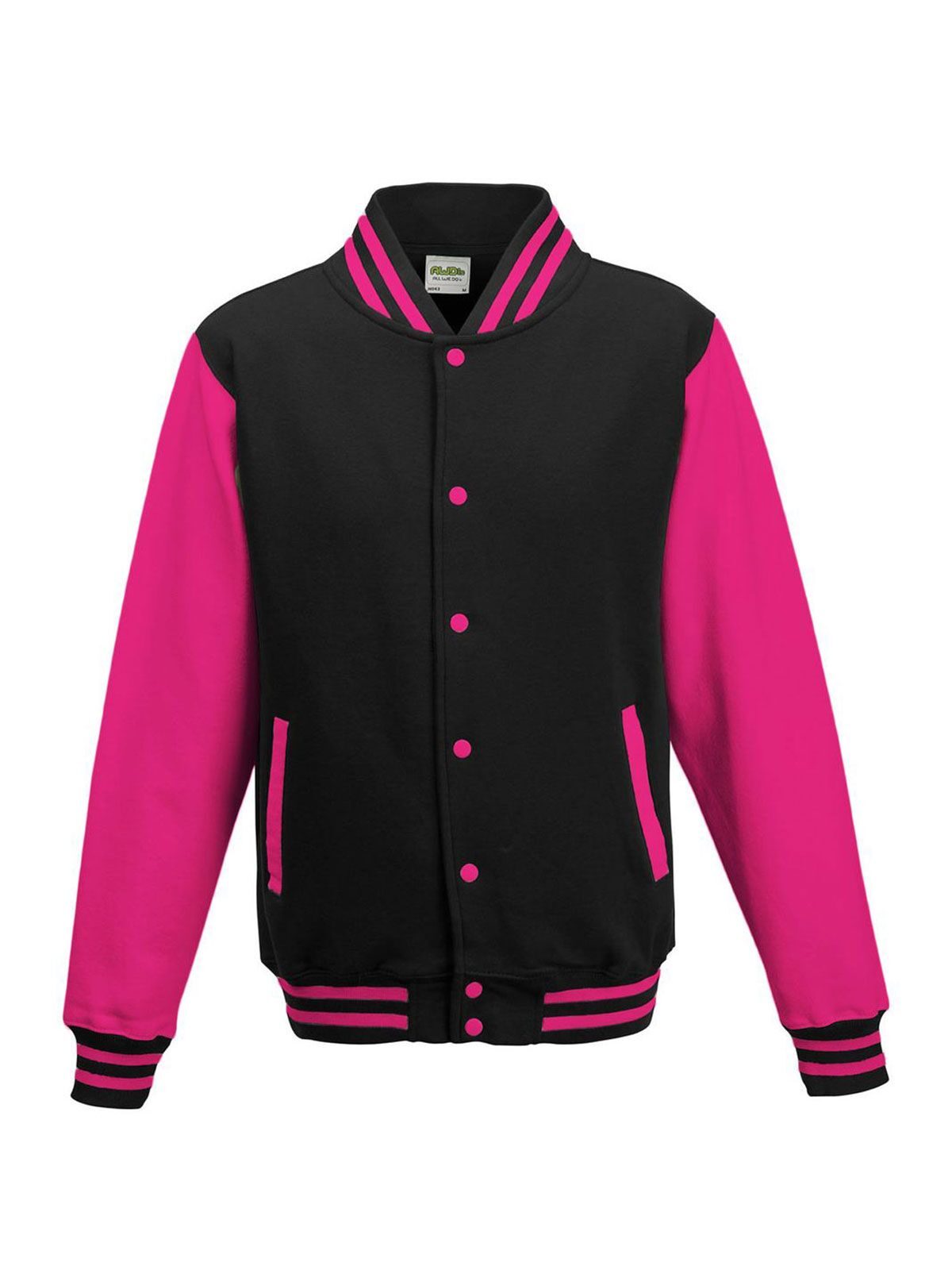 Collegejacke - JBLHPK - Tiefschwarz/Pink
