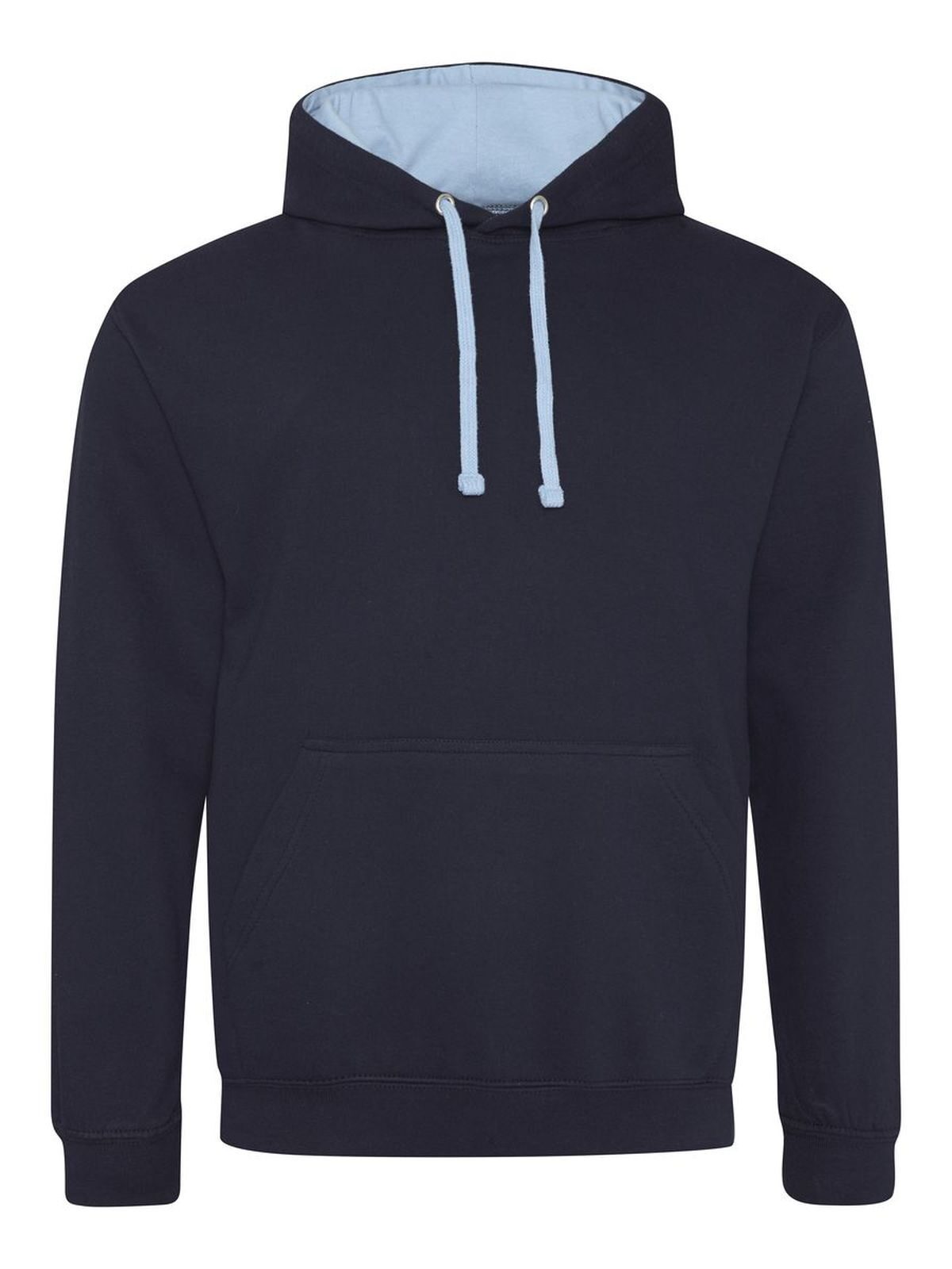 College-Hoodie - NFN/SKY – NEW FRENCH NAVY/SKY