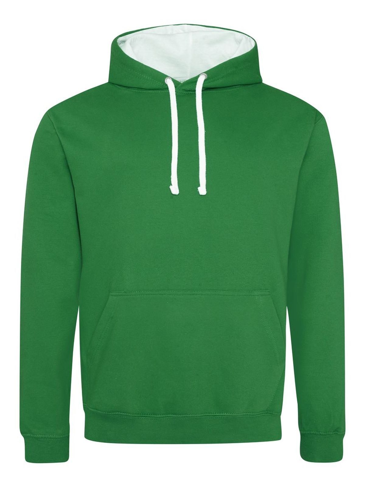 College-Hoodie - KEL/ARW - KELLY/ARCTIC WHITE