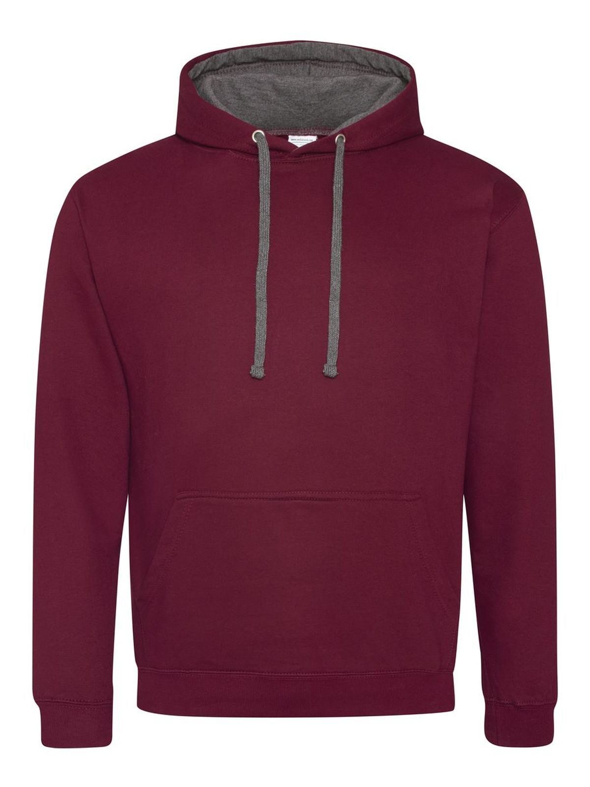 College-Hoodie - BURCHA - BURGUNDER/ANTHRAZIT
