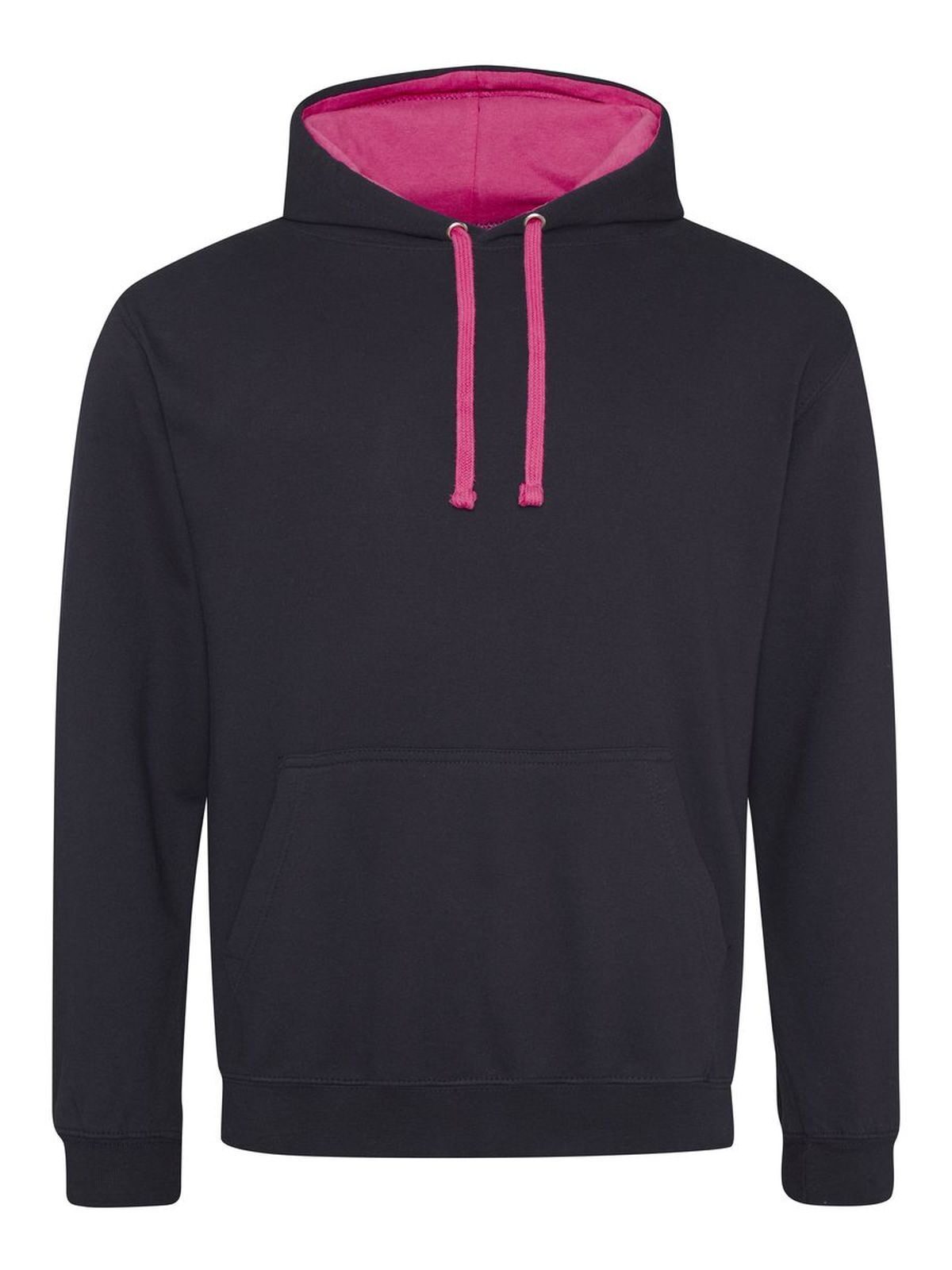 College-Hoodie - JBLHPK - Tiefschwarz/Pink