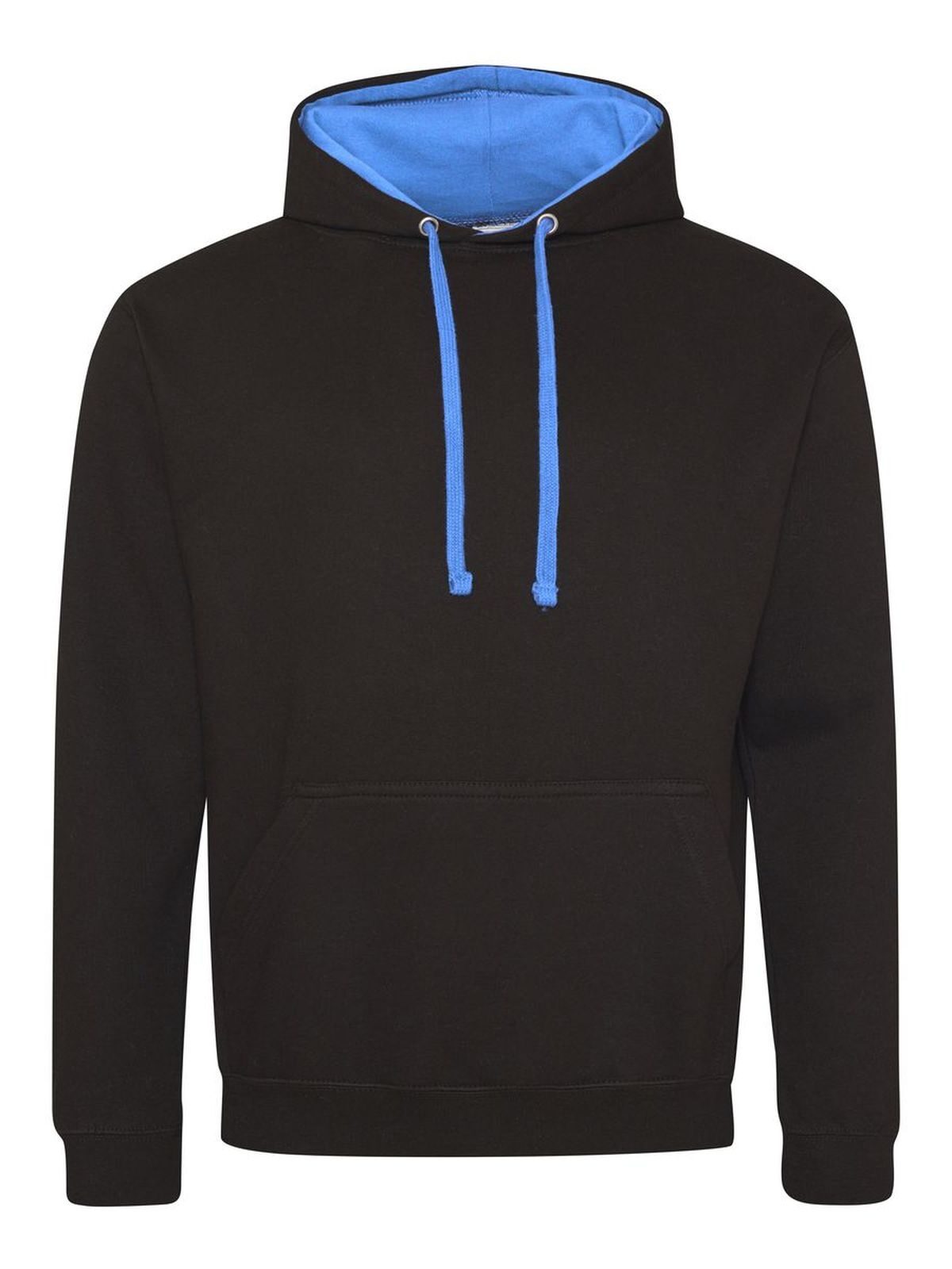 College-Hoodie - JBLSAP - JBLSAP – Jet Black/Sapphire Blue