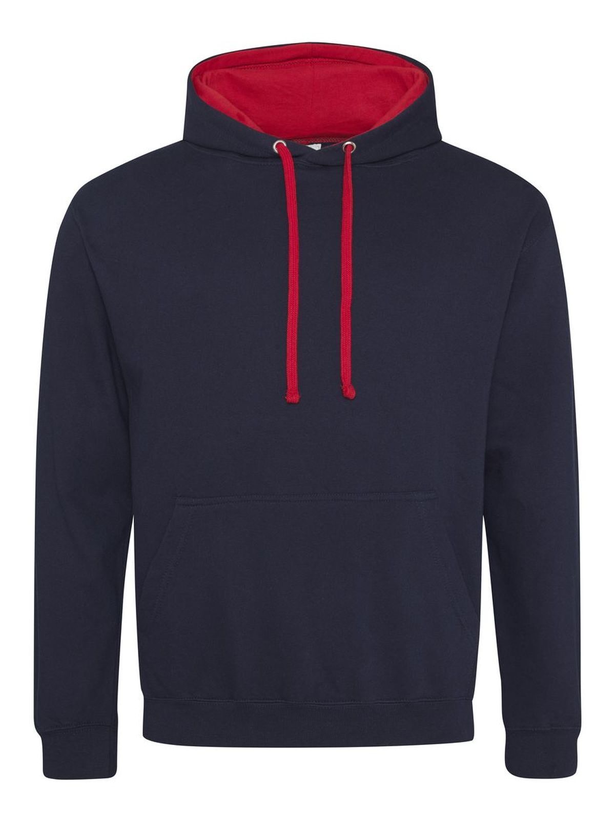 College-Hoodie - NFNFIR - NFNFIR – Neues Französisch-Marineblau/Feuerrot