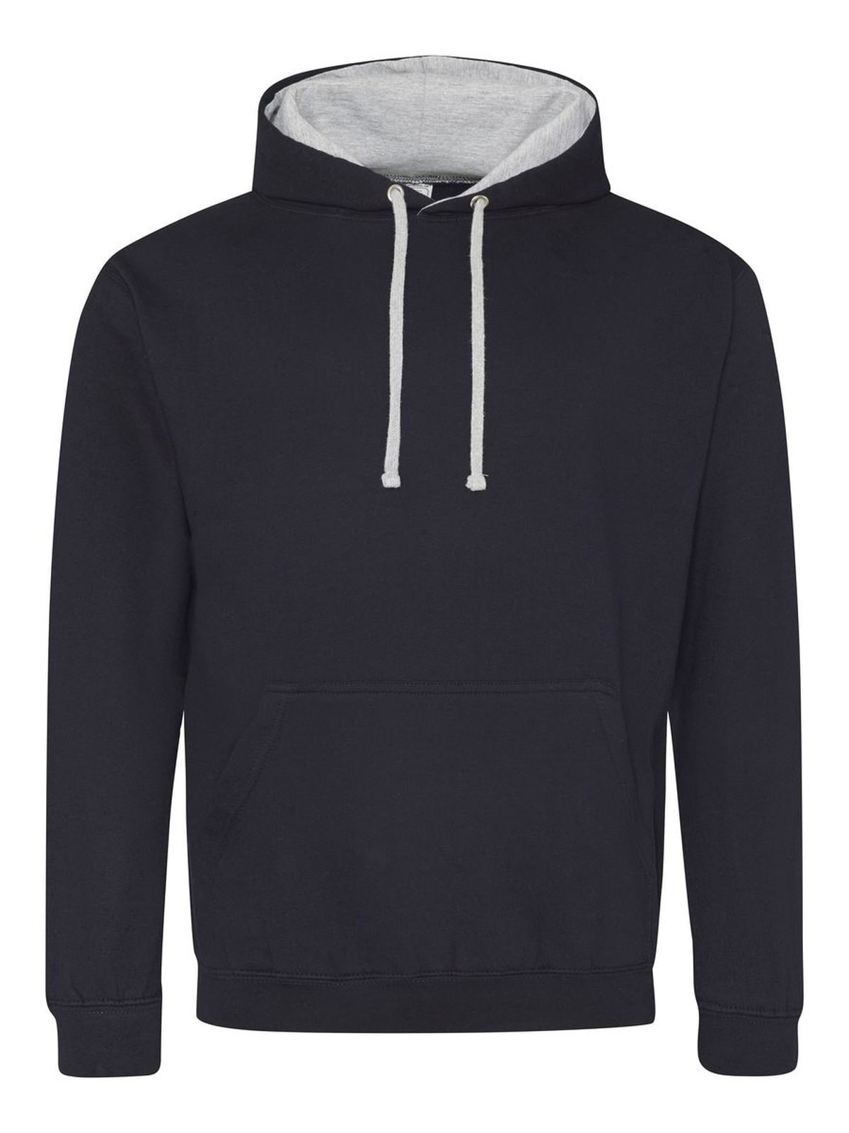 College-Hoodie - NFNHGR - NEUES FRANZÖSISCH MARINEBLAU/HEATHER GRAY