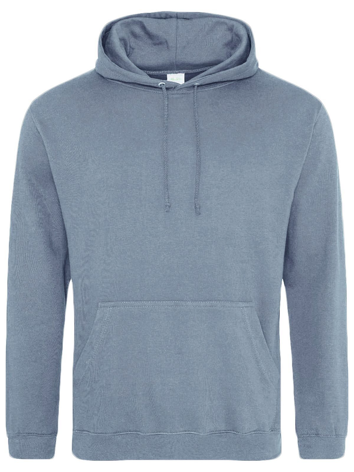 College-Hoodie - DUB - STAUBBLAU