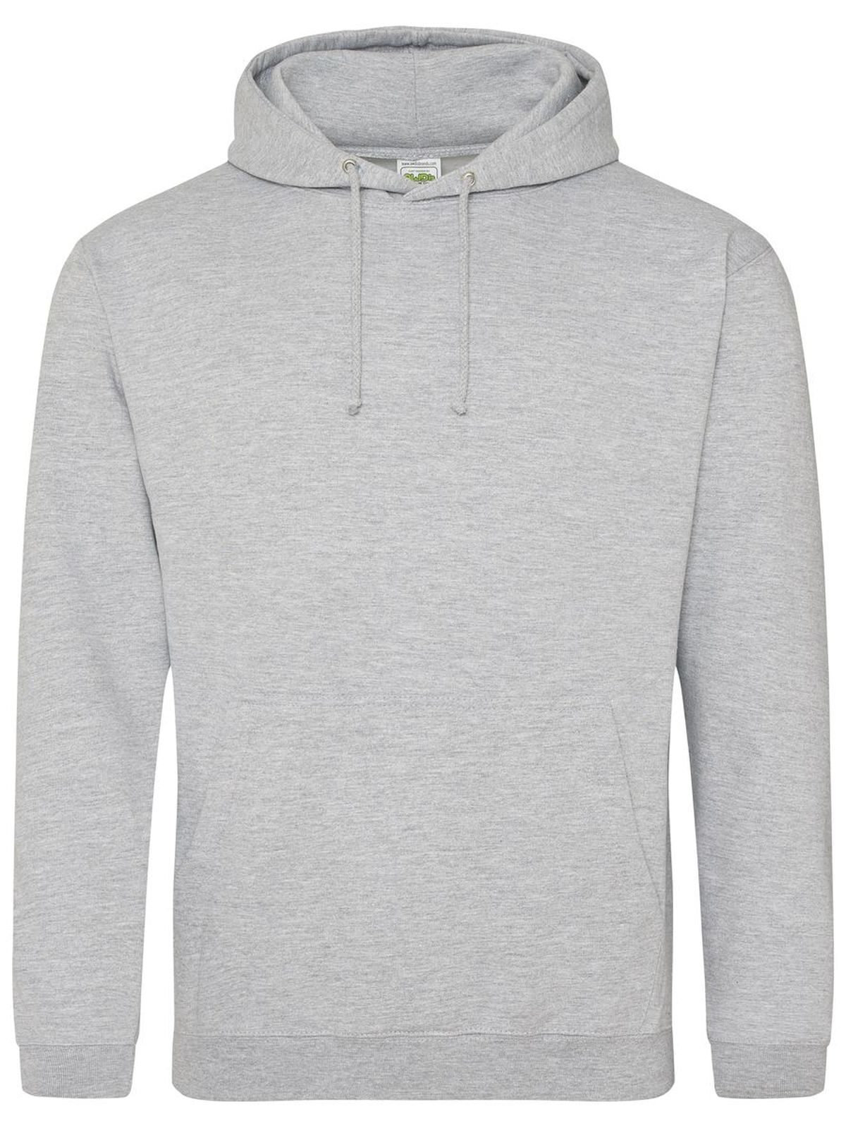College-Hoodie - HGR - Heidegrau
