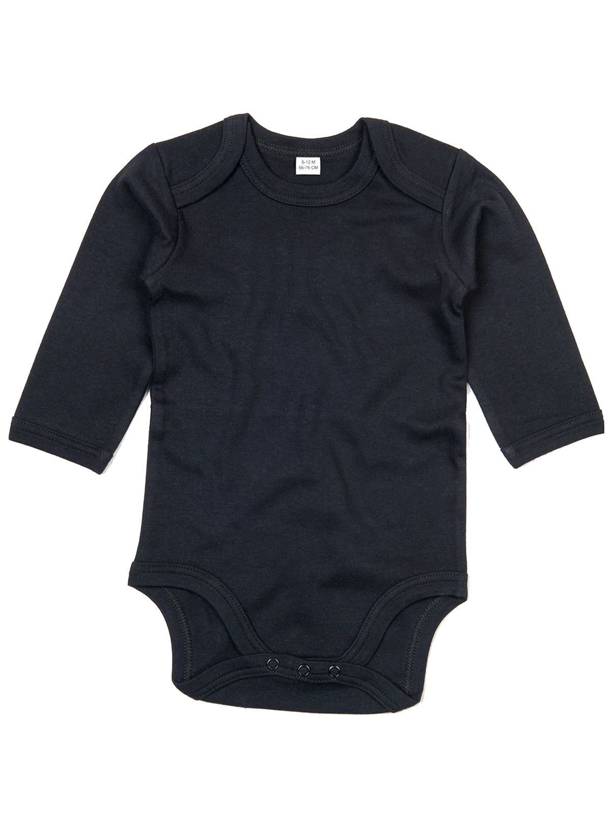Baby-Langarmbody - BK - BK – Schwarz