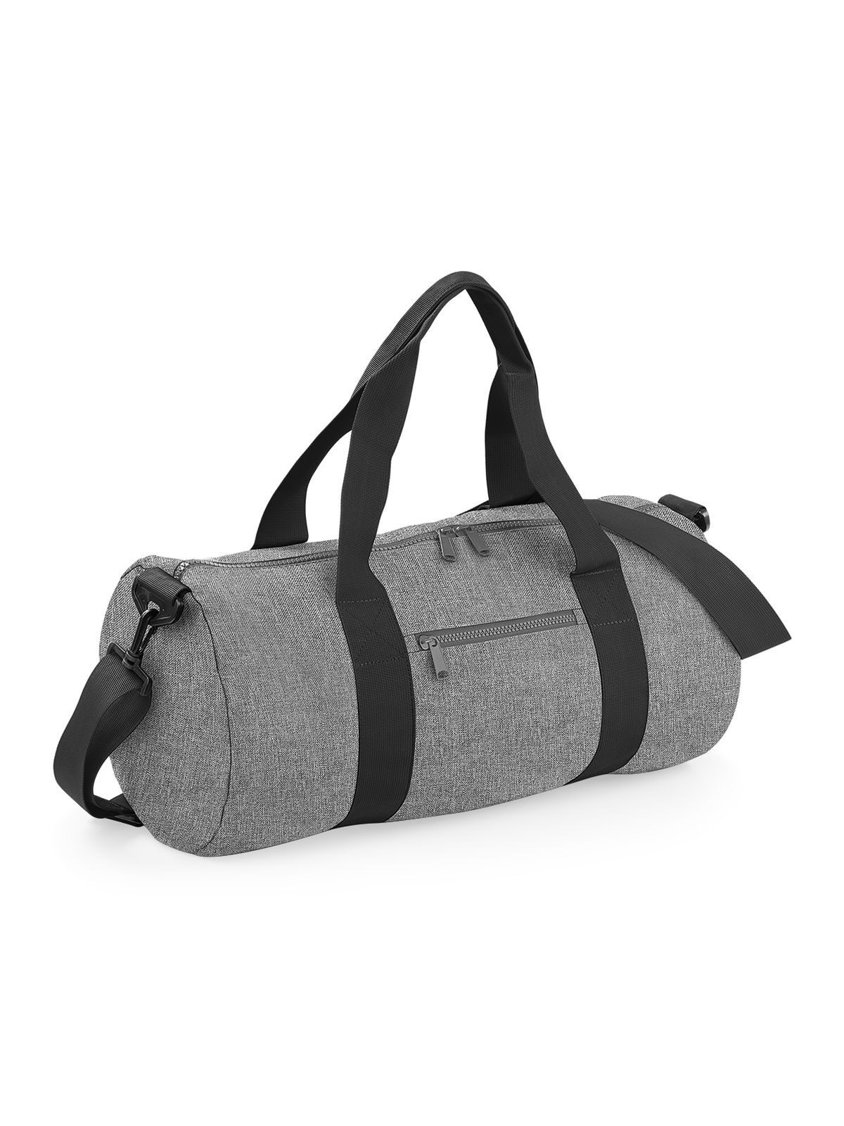 Original Barrel Bag - GRMB - Grau meliert/schwarz