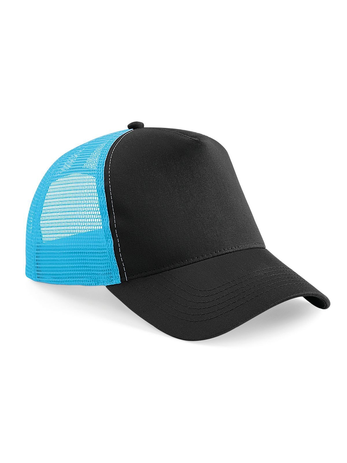 Snapback Trucker - BLKSB - Schwarz/Surfblau