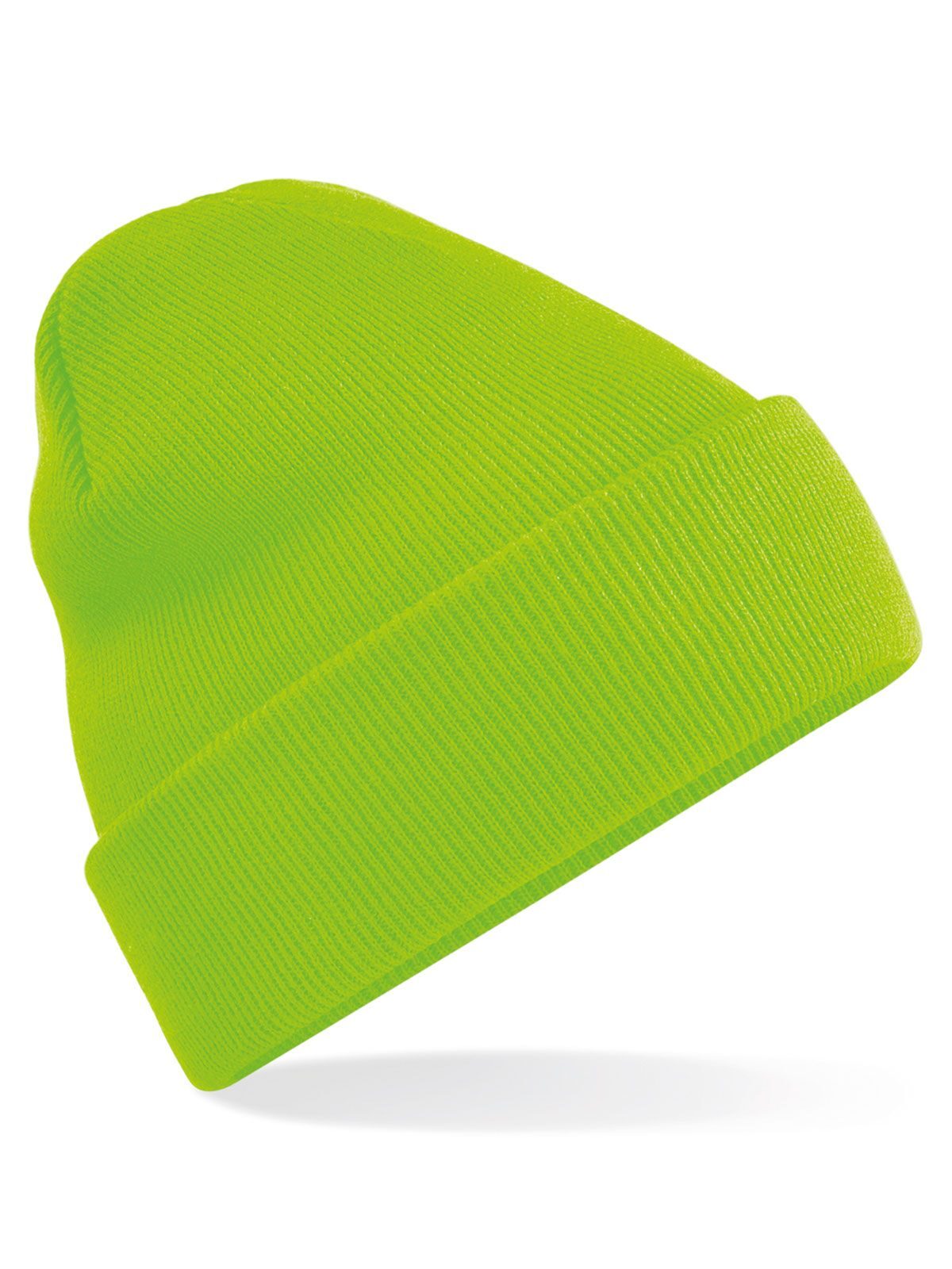 Original Cuffed Beanie - FLG - FLG – Fluoreszierendes Grün