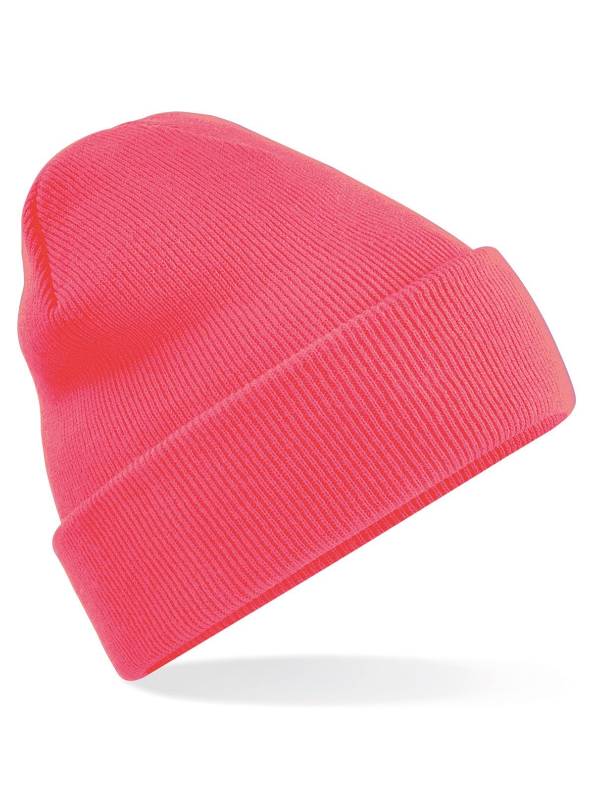 Original Cuffed Beanie - FLP - Fluoreszierendes Pink
