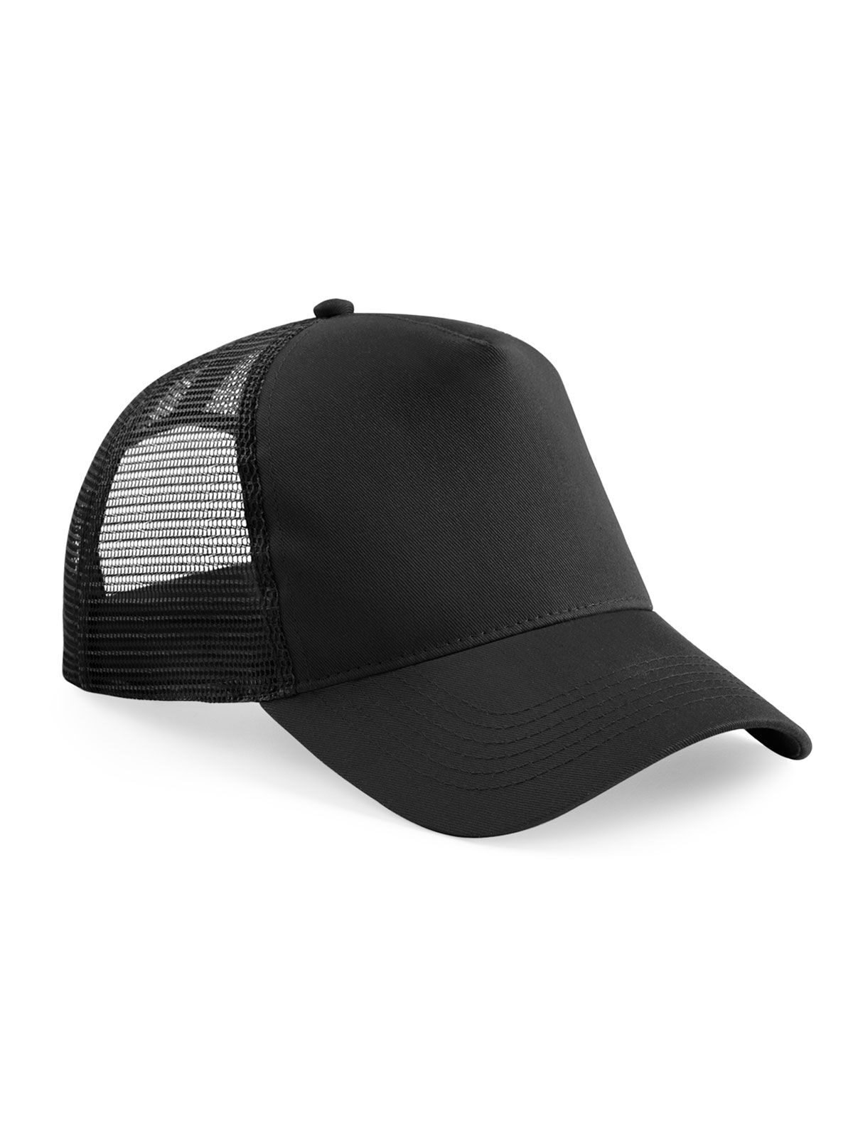 Junior Snapback Trucker - BLKB - Schwarz/Schwarz