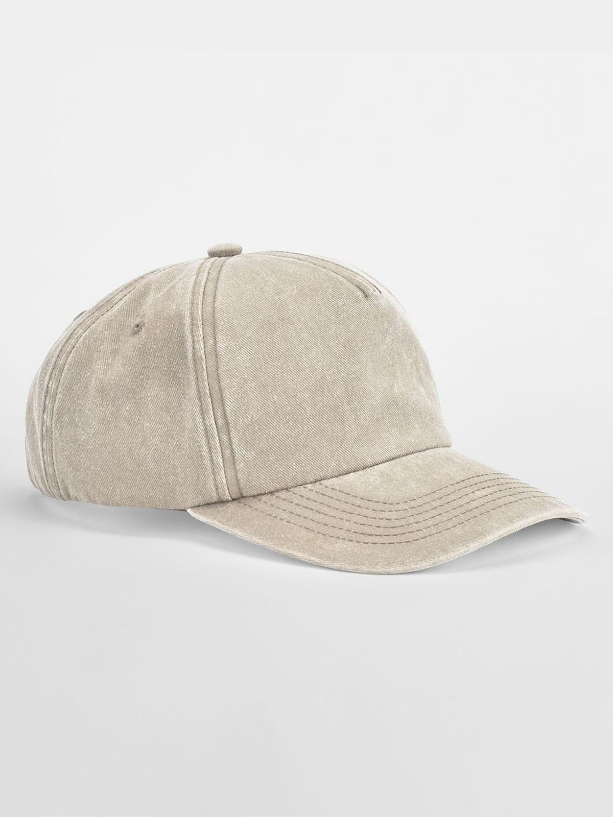 Lässige 5-Panel-Vintage-Kappe - VST - Vintage-Stein