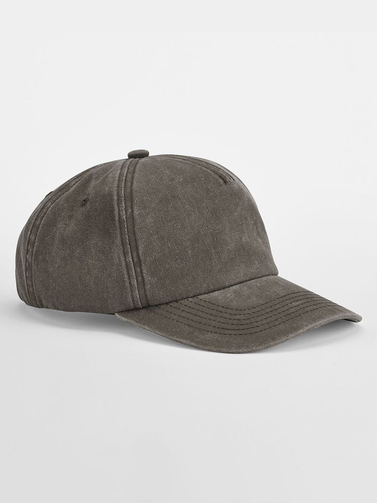 Lässige 5-Panel-Vintage-Kappe - VBR - Vintage Braun