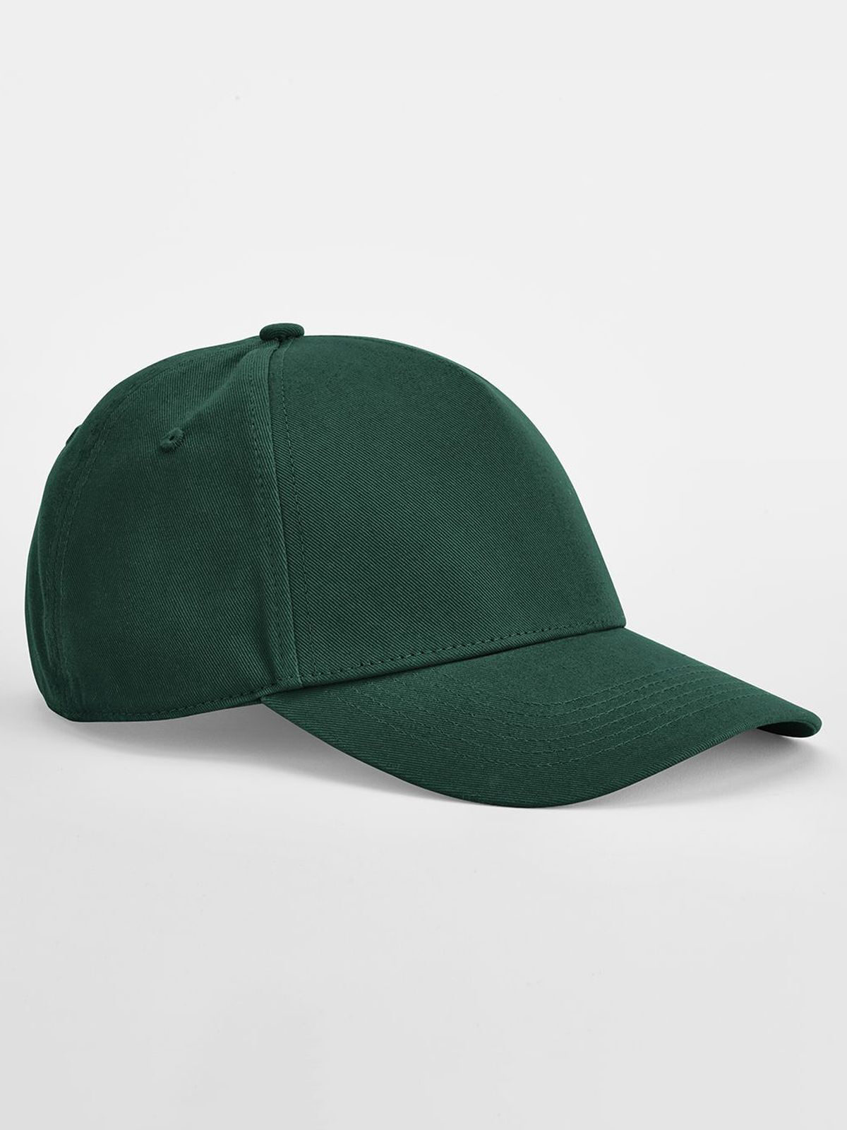 EarthAware® Klassische Bio-Baumwoll-5-Panel-Kappe - BOT - Flaschengrün