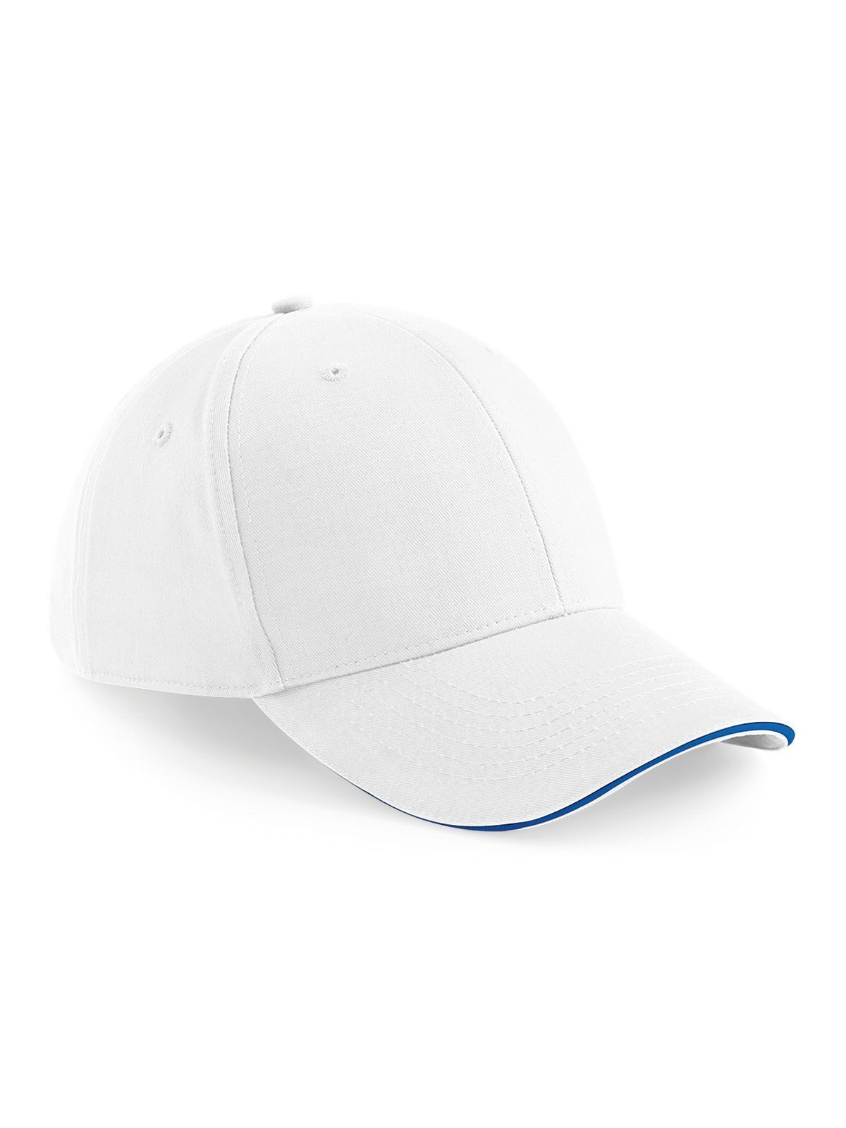 Athleisure 6 Panel Cap - WHIR - Weiß/Hellblau