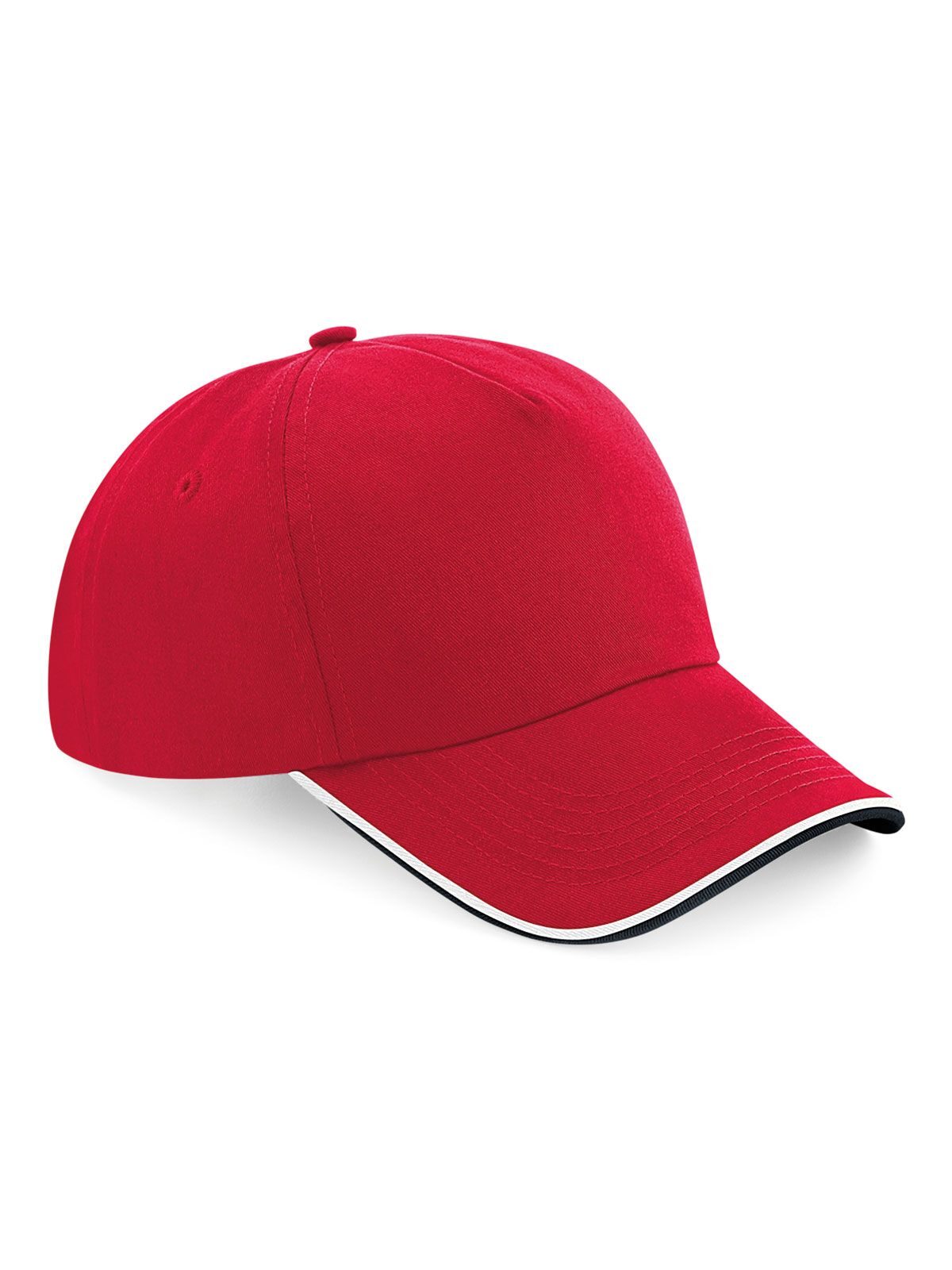 Authentische 5-Panel-Kappe – mit Paspelierung am Schirm