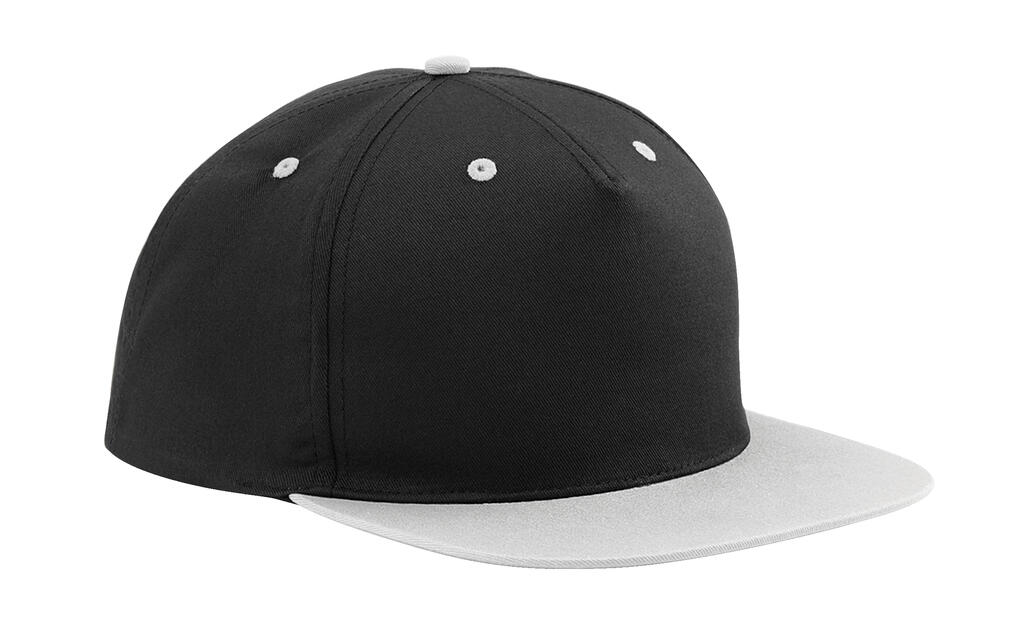 5-Panel-Kontrast-Snapback - BLKG - Schwarz/Graphitgrau