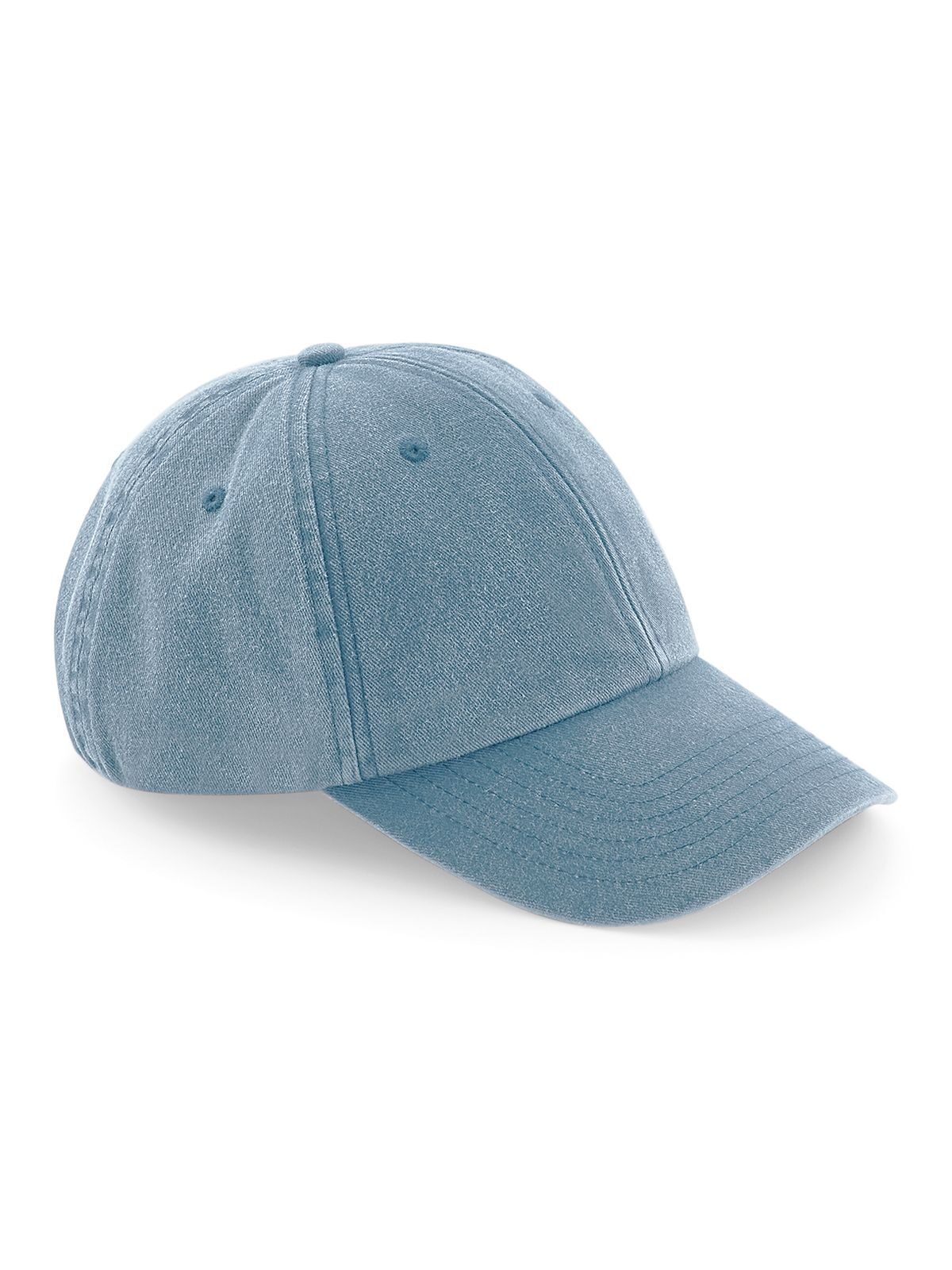 Flache Vintage-Kappe - VLD - Vintage Light Denim