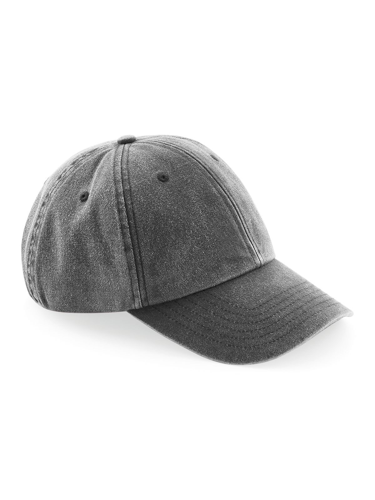 Flache Vintage-Kappe - VBL - Vintage Schwarz