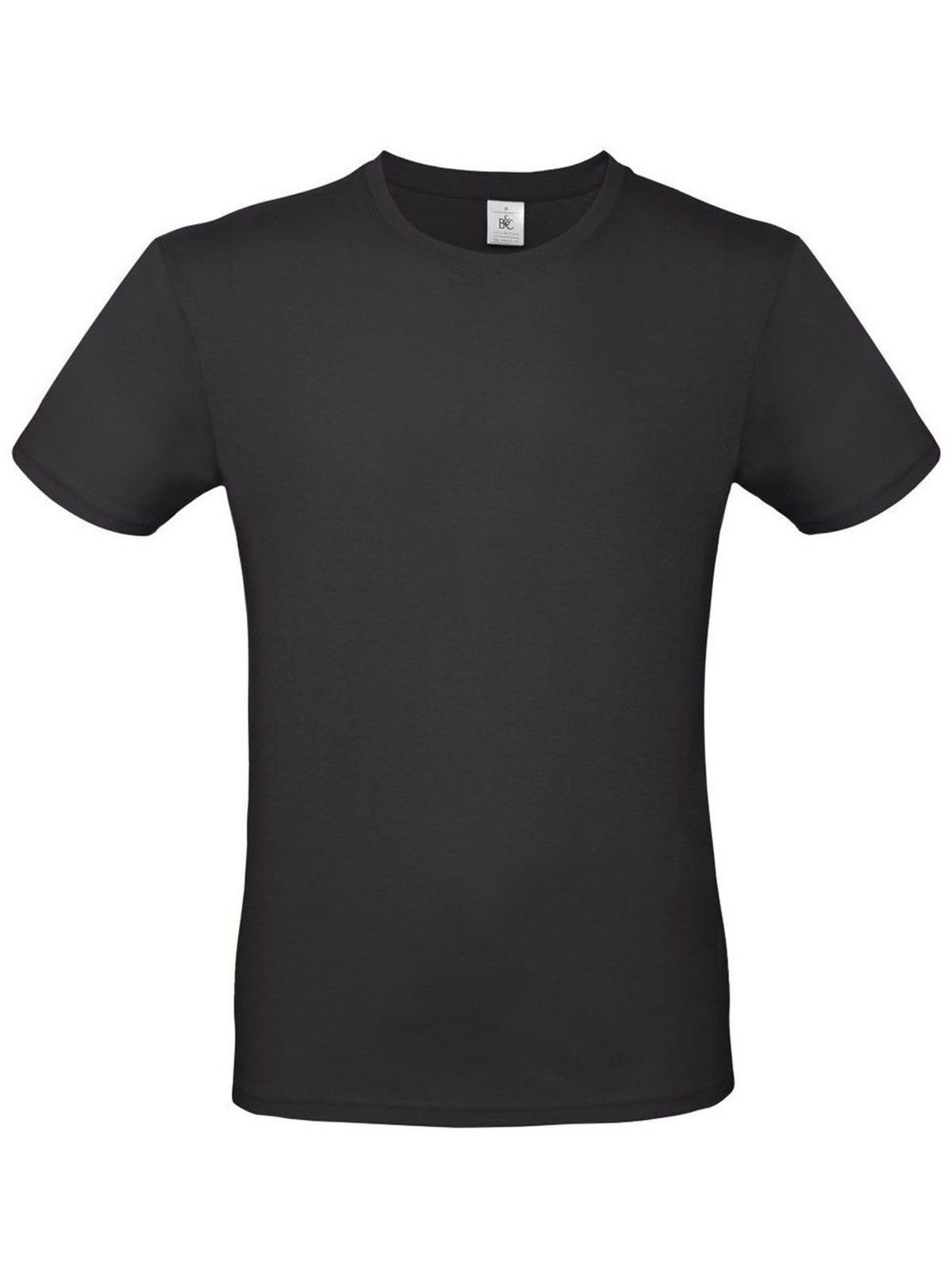 T-Shirt Nr. E150 - UB005 - Schwarz Rein
