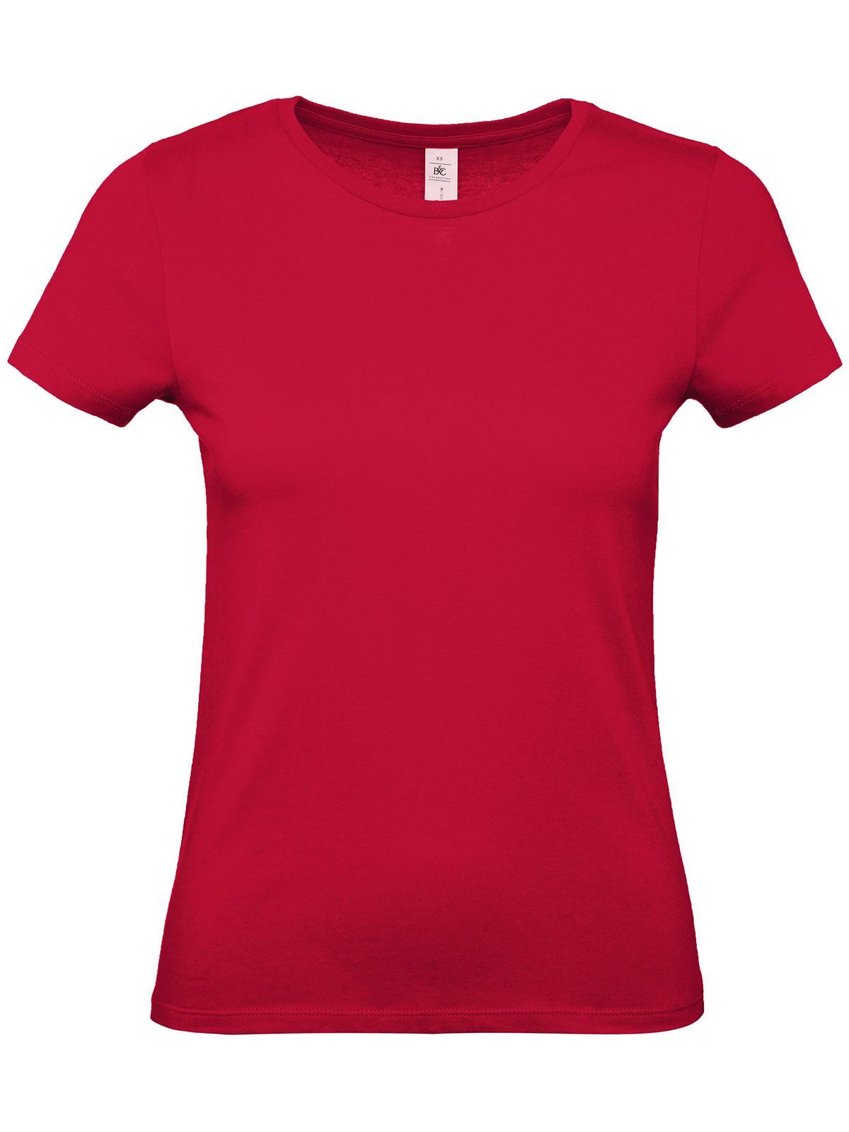 Damen-T-Shirt #E150 - DR371 - Tiefrot