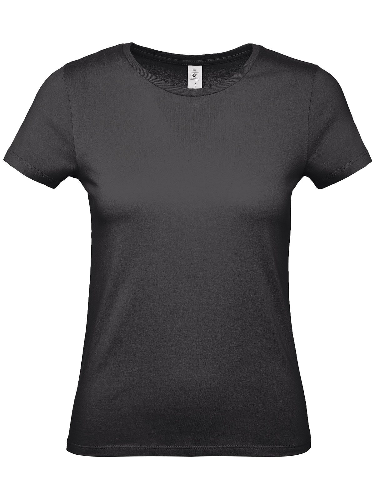 Damen-T-Shirt #E150 - BP005 - Schwarz Rein