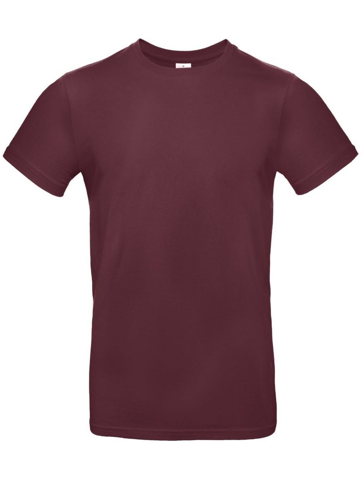 T-Shirt Nr. E190 - BU370 - Burgunderrot