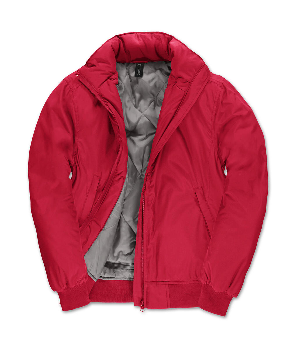 Damenjacke Rundhals-Bomber - DE470 - Denim