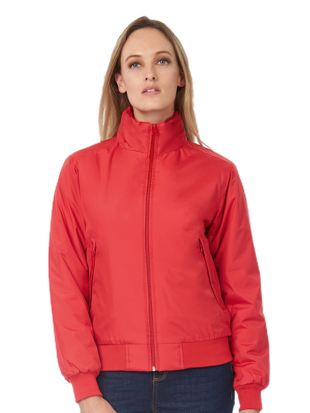 Damenjacke Rundhals-Bomber