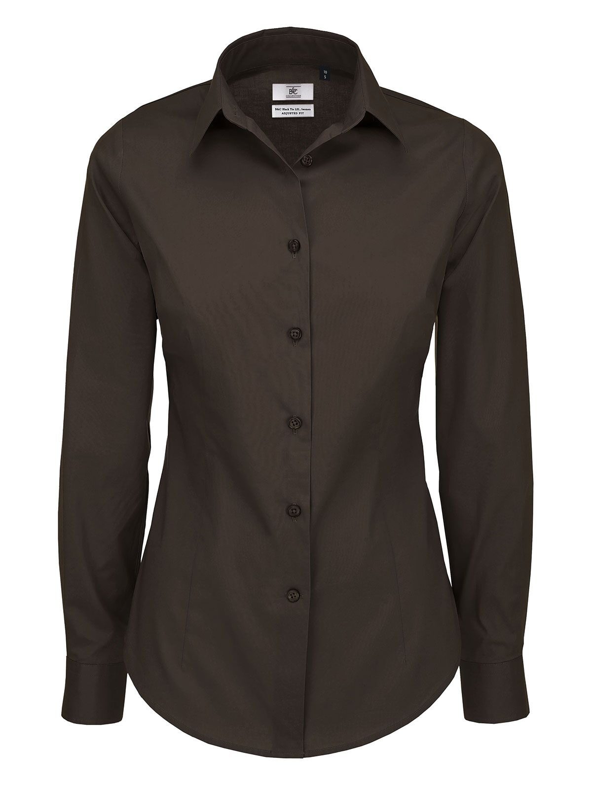 Black Tie LSL / Damen - CB146 - Kaffeebohne