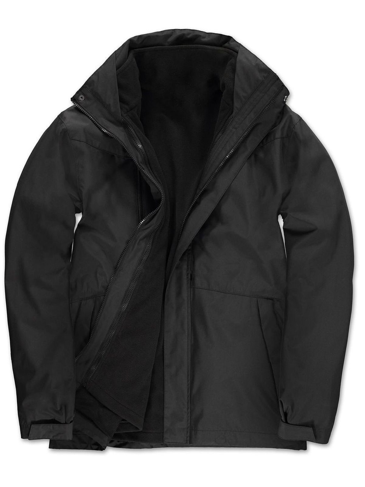 3-in-1-Firmenjacke - BL002 - Schwarz
