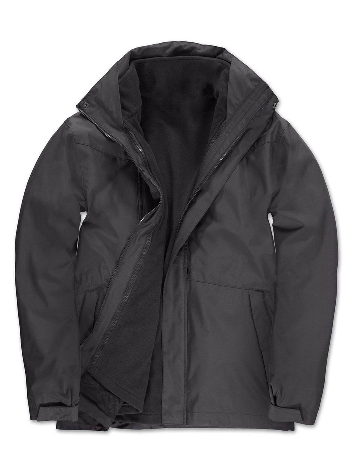 3-in-1-Firmenjacke - DG670 - Dunkelgrau