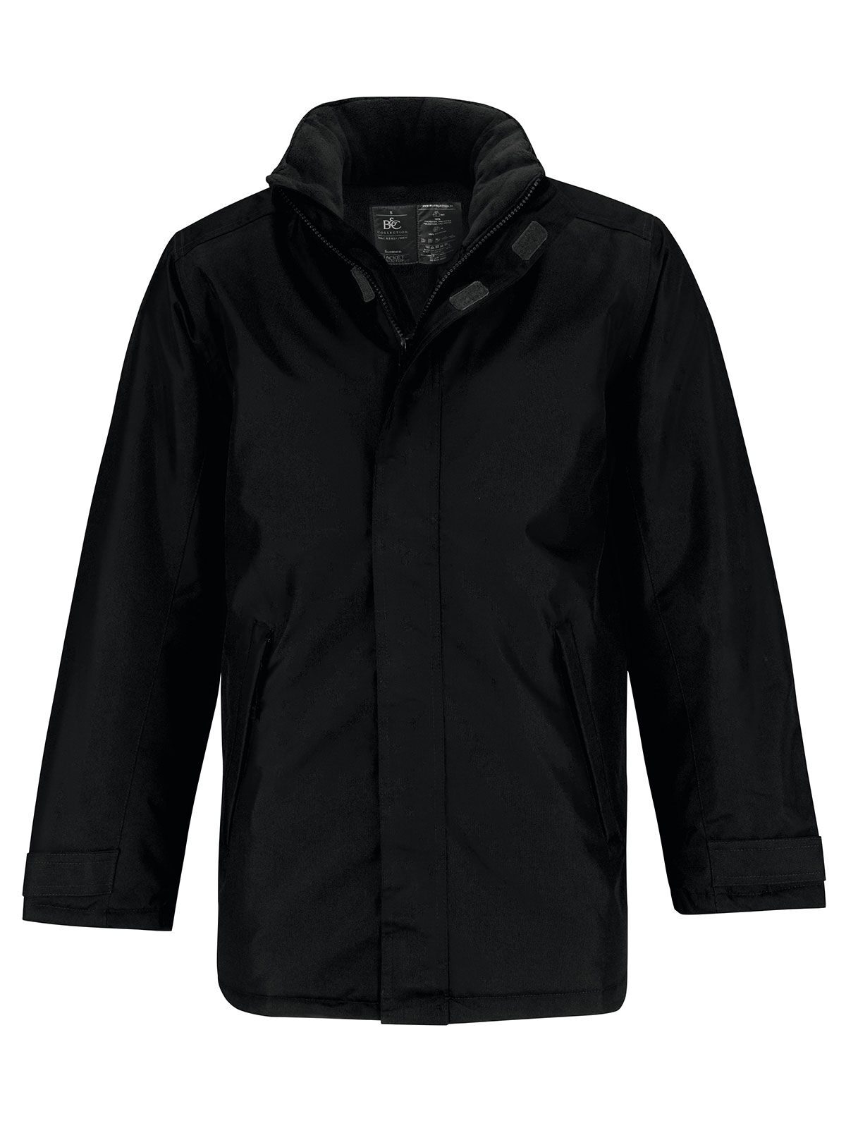 Herrenjacke Real+ - BL002 - Schwarz