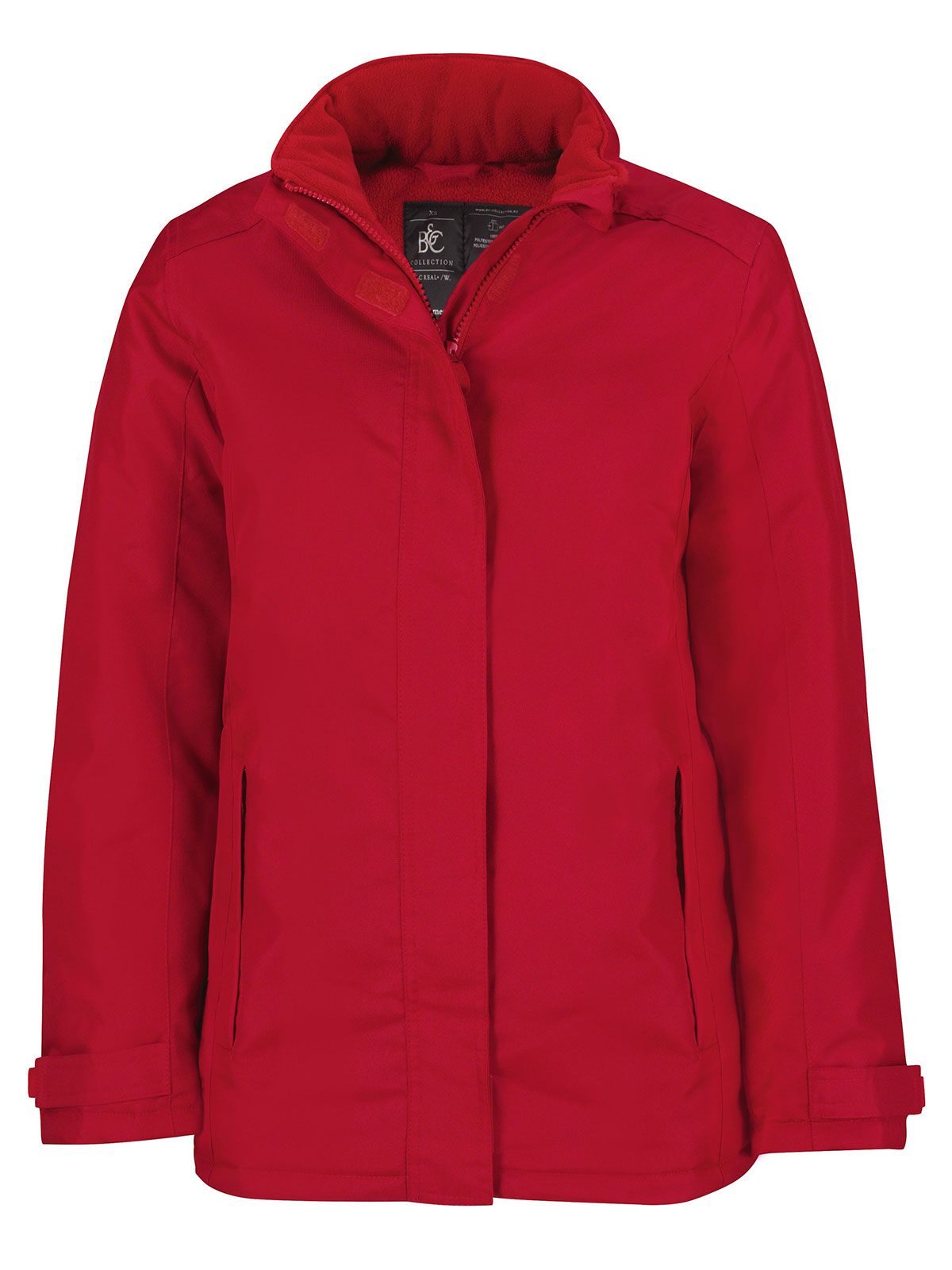 Damenjacke Real+ - DR371 - Tiefrot