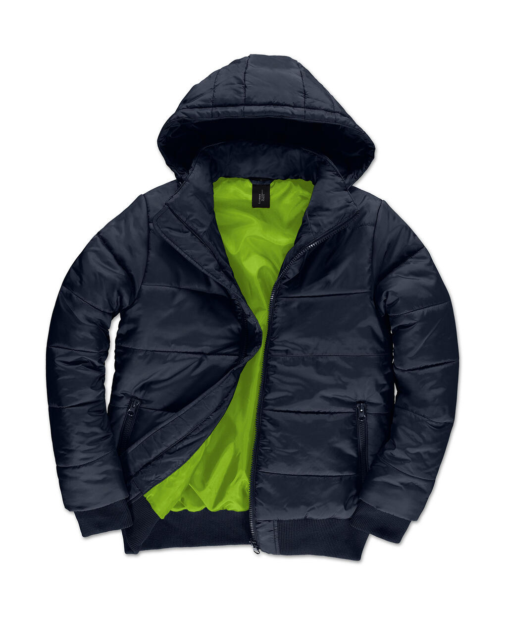 Superhood Herrenjacke - 270 - Marineblau/Neongrün