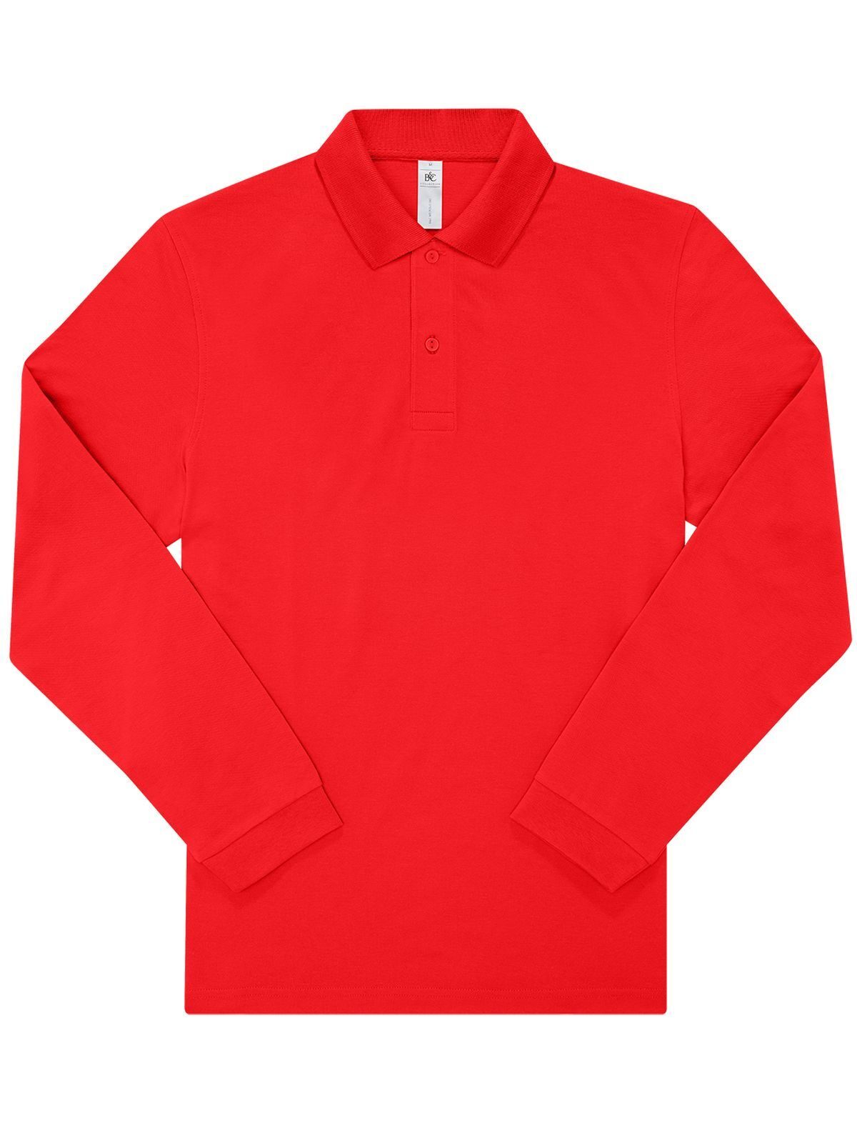 Mein Polo 180 Langarm - RE004 - Rot