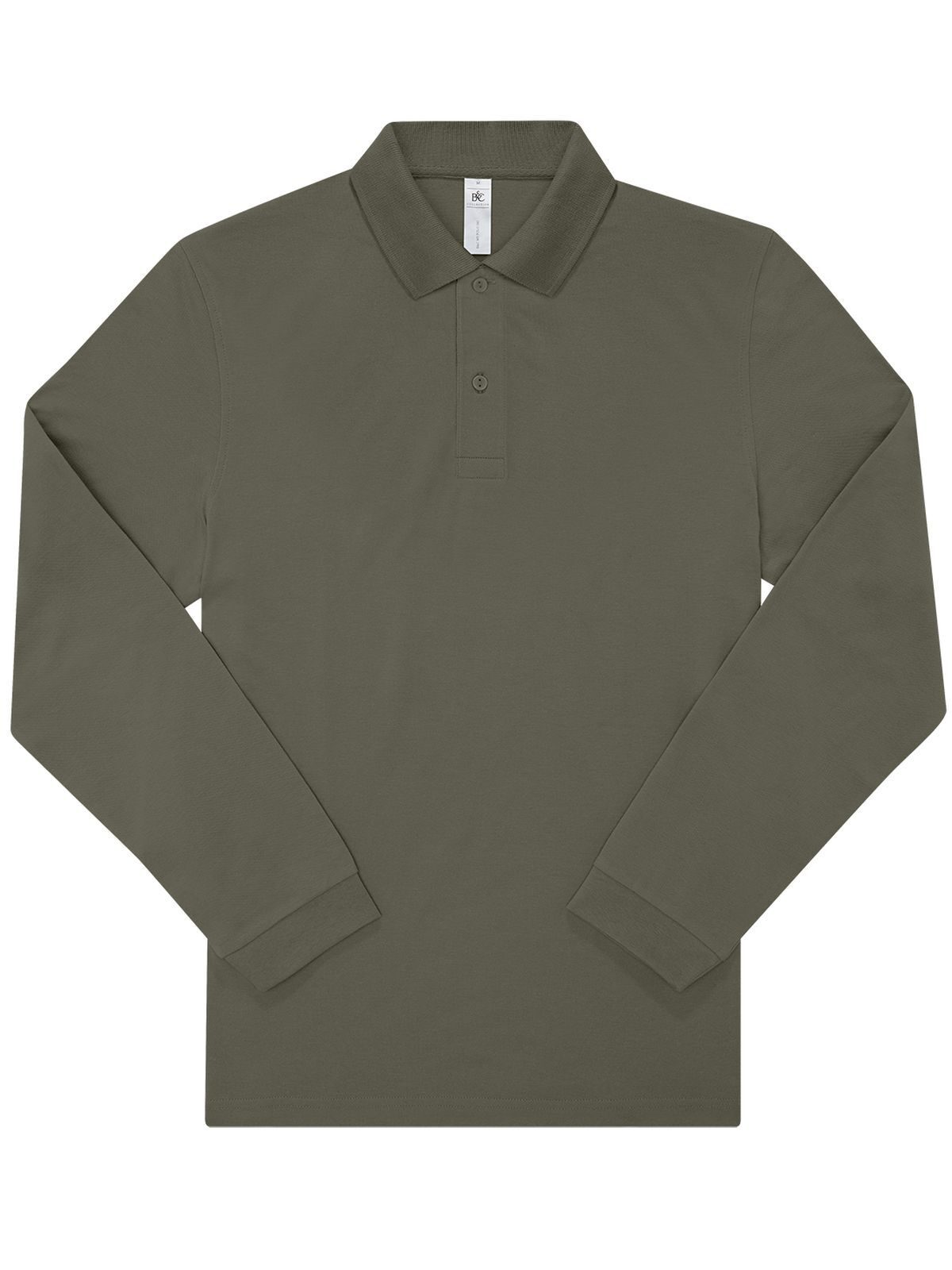 Mein Polo 180 Langarm - CG554 - Tarngrün