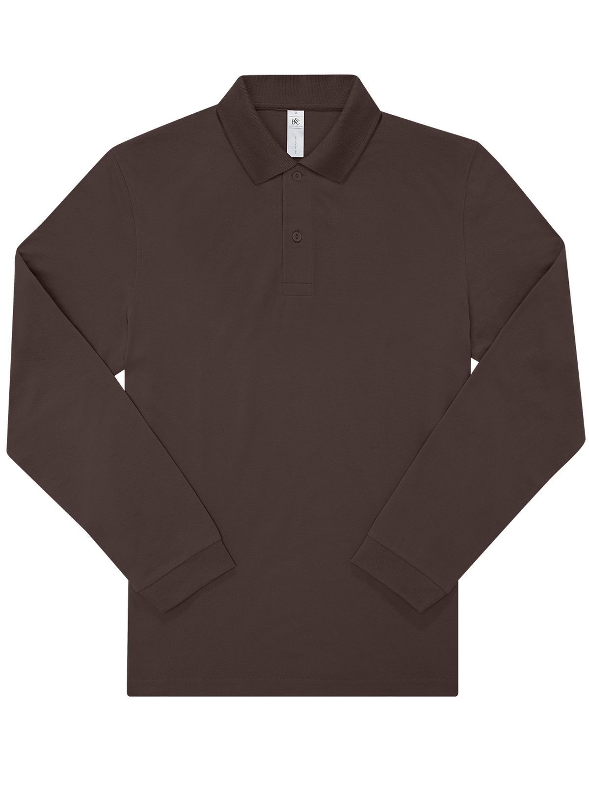 Mein Polo 180 Langarm - RC142 - Gerösteter Kaffee