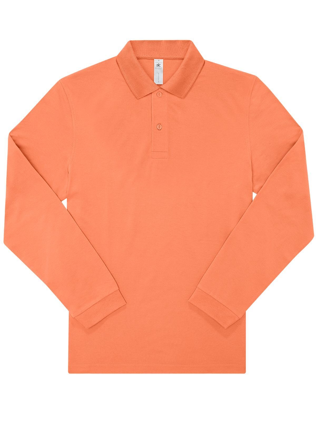 Mein Polo 210 Langarmshirt - AC258 - Amalfi-Koralle